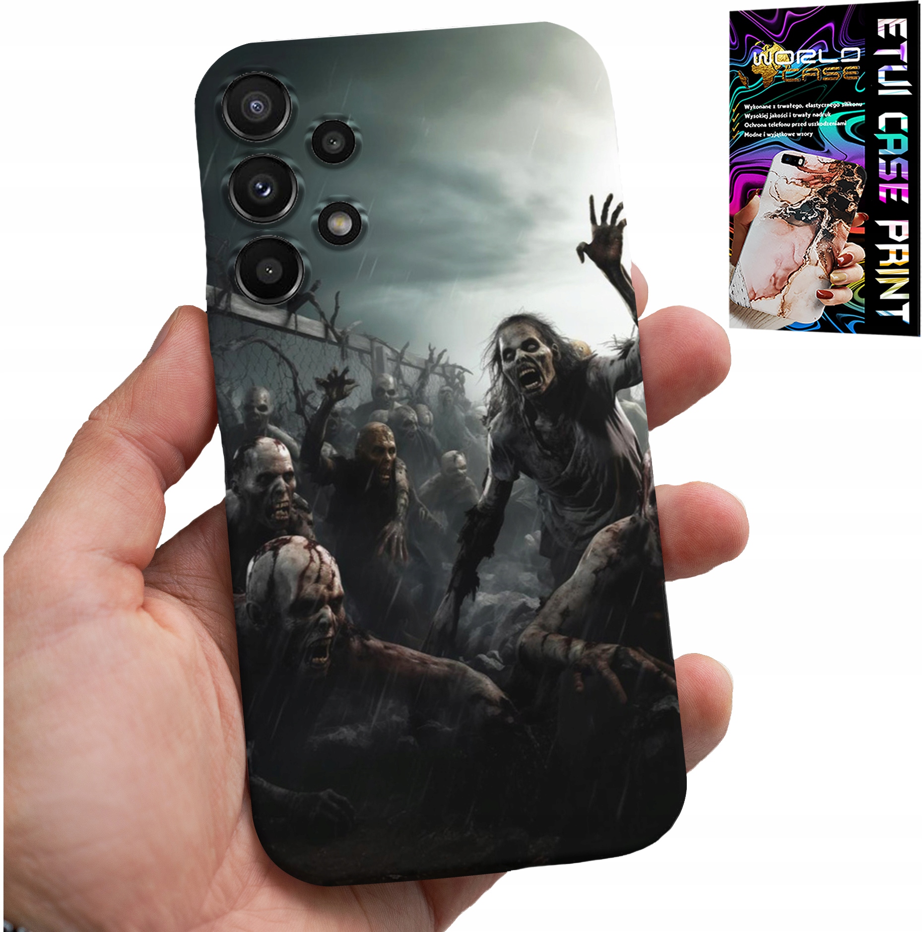 ETUI DO SAMSUNG GALAXY A32 4G - ZOMBI ZOMBIE ŻYWE TRUPY THE WALKING DEAD