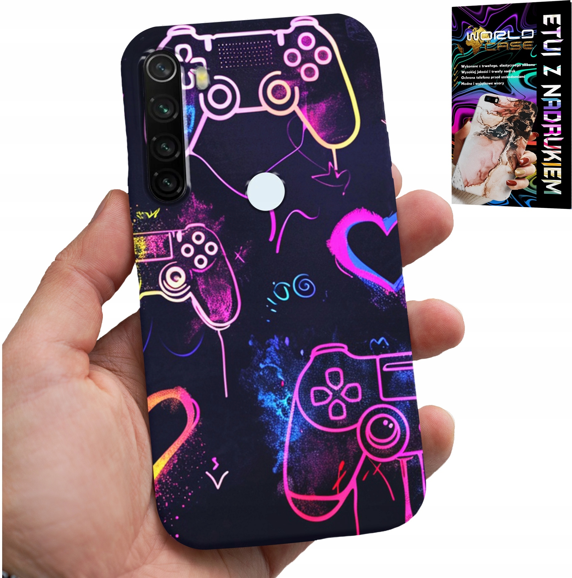 ETUI DO XIAOMI NOTE 8T - CASE DLA GRACZA, GRA, WZORY DLA GAMERA