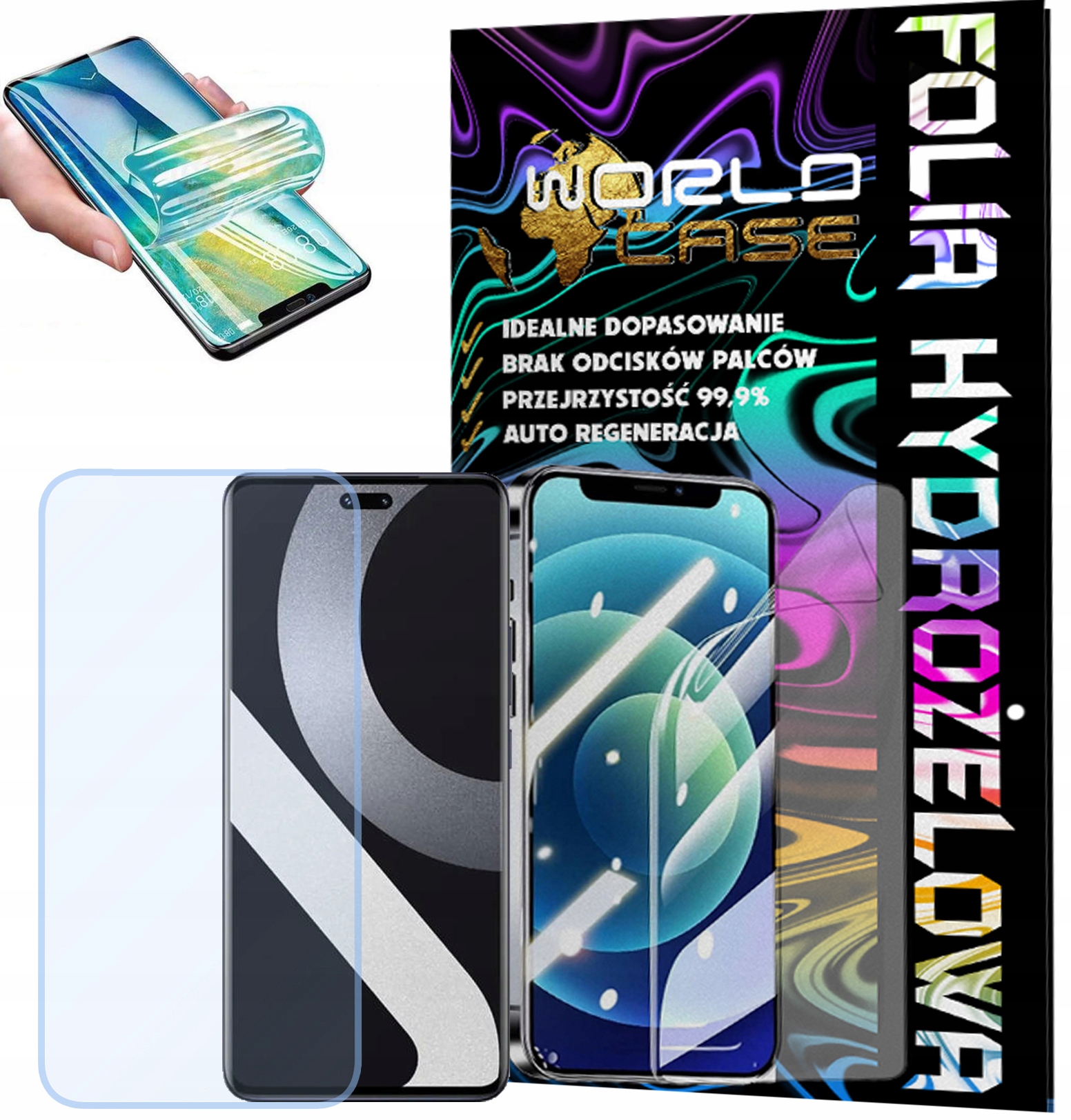 FOLIA HYDROŻELOWA OCHRONNA DO XIAOMI 13 LITE NA EKRAN MOCNA WYTRZYMAŁA