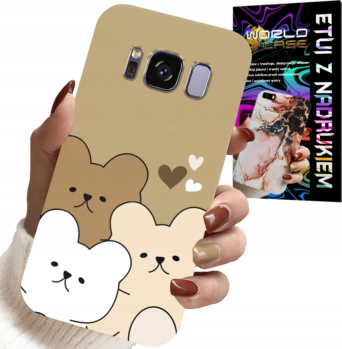 ETUI DO SAMSUNG GALAXY S8 - MIŚ, MISIE WZORY DLA NAJMŁODSZYCH DZIECI