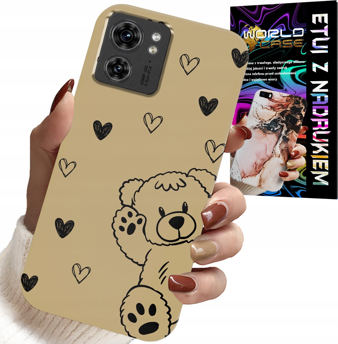 ETUI DO MOTOROLA EDGE 40 - MIŚ PRO MAXZAK WZORY DLA NAJMŁODSZYCH CASE