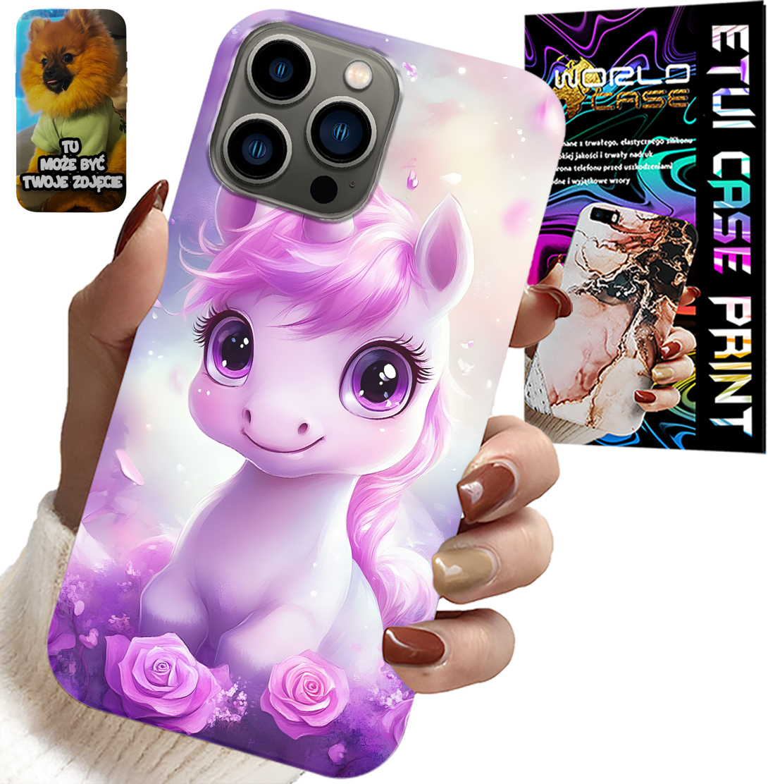 ETUI DO IPHONE 13 PRO - SŁODKI JEDNOROŻEC, WZORY DLA DZIECI CASE
