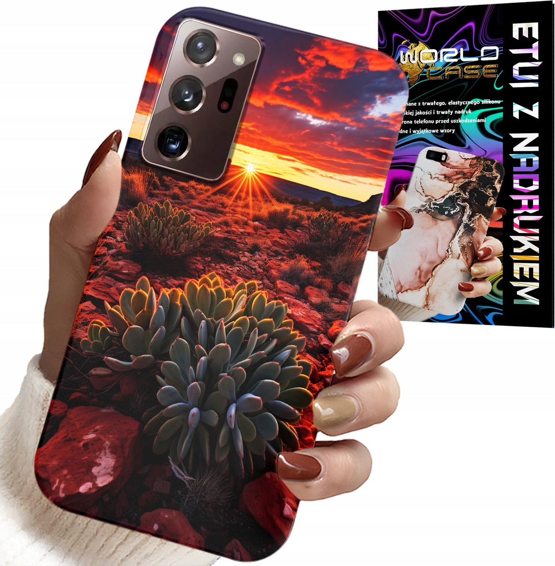 ETUI DO SAMSUNG NOTE 20 ULTRA - MEKSYKAŃSKA PUSTYNIA WIDOKI CASE + FOLIA