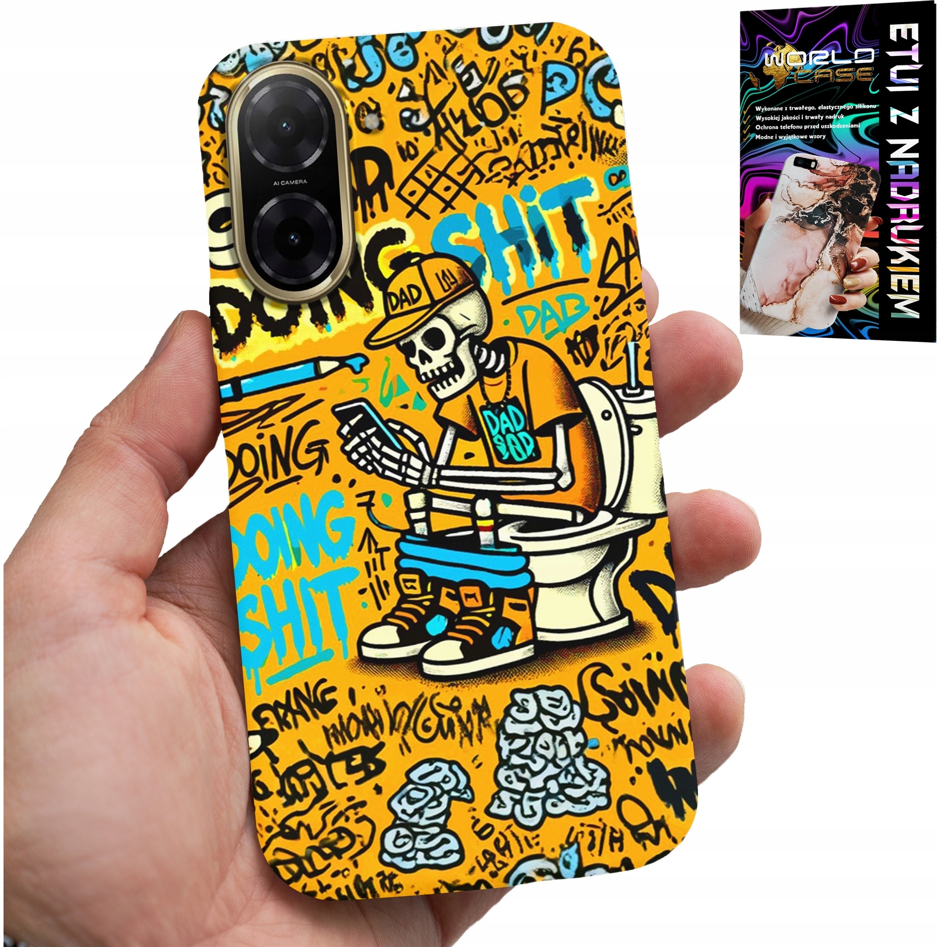 ETUI DO XIAOMI REDMI A5 - DOING SHIT KOŚCIOTRUP NA KIBLU CASE