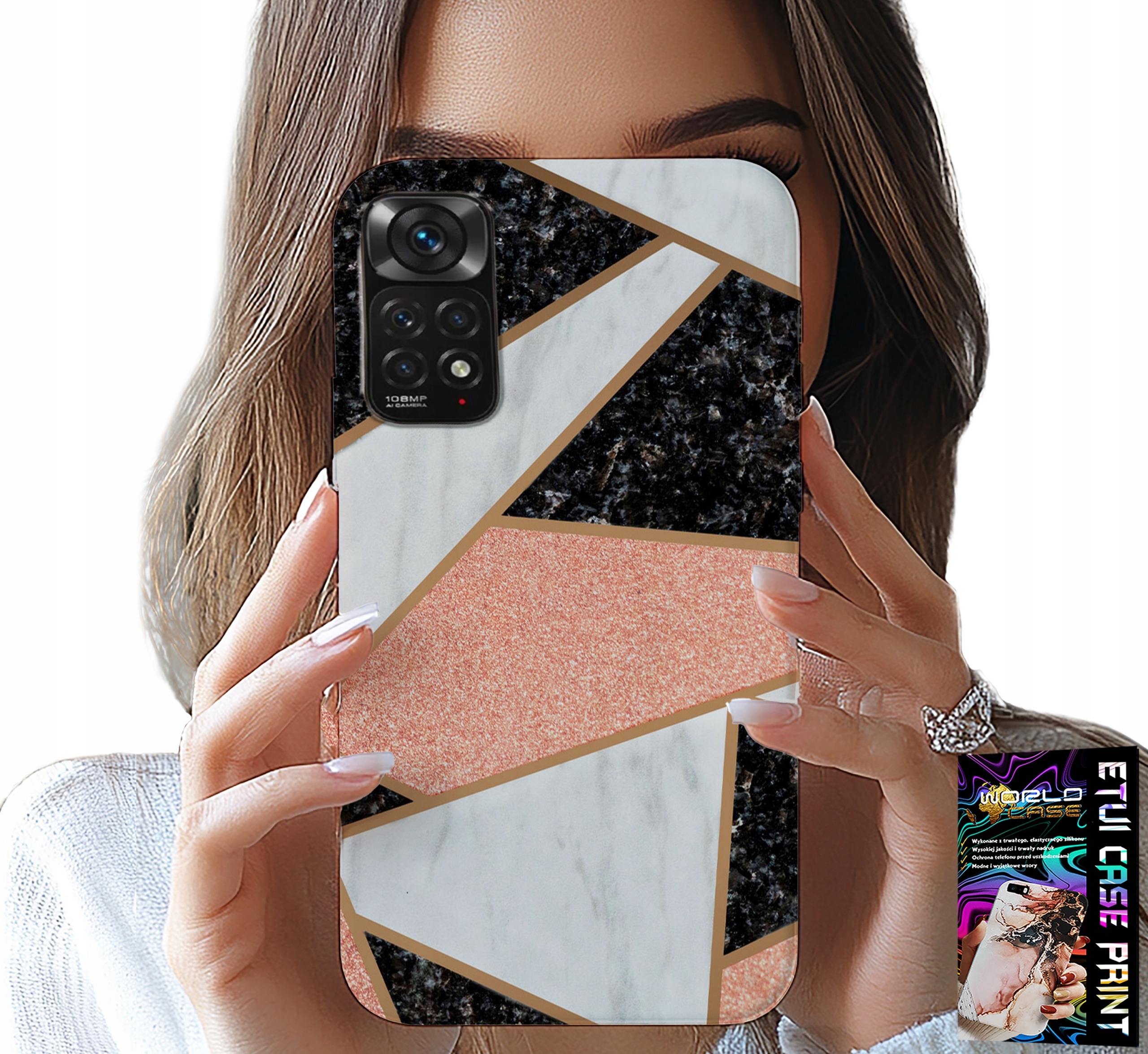 ETUI DO XIAOMI NOTE 11 / 11S - ELEGANCKIE MODNE WZORY CASE + SZKŁO