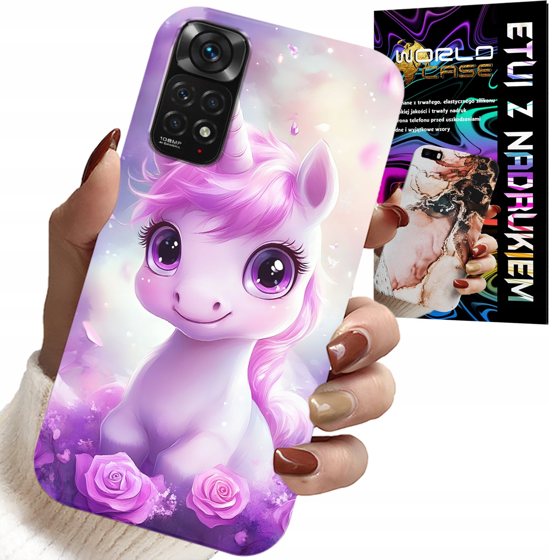 ETUI DO XIAOMI NOTE 11 PRO - SŁODKI JEDNOROŻEC, WZORY DLA DZIECI CASE