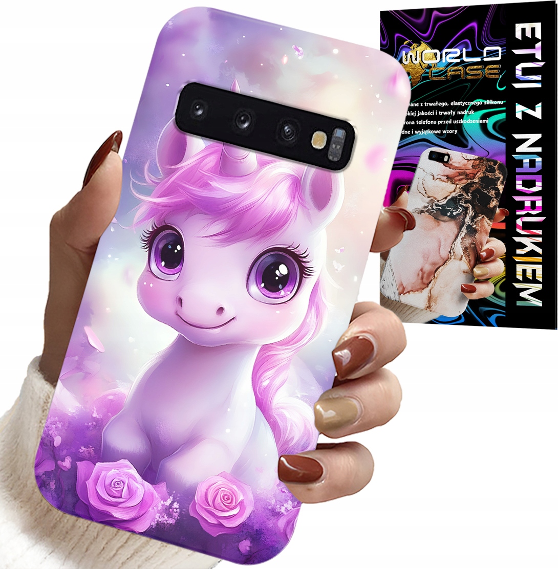 ETUI DO SAMSUNG GALAXY S10 - SŁODKI JEDNOROŻEC, WZORY DLA DZIECI CASE