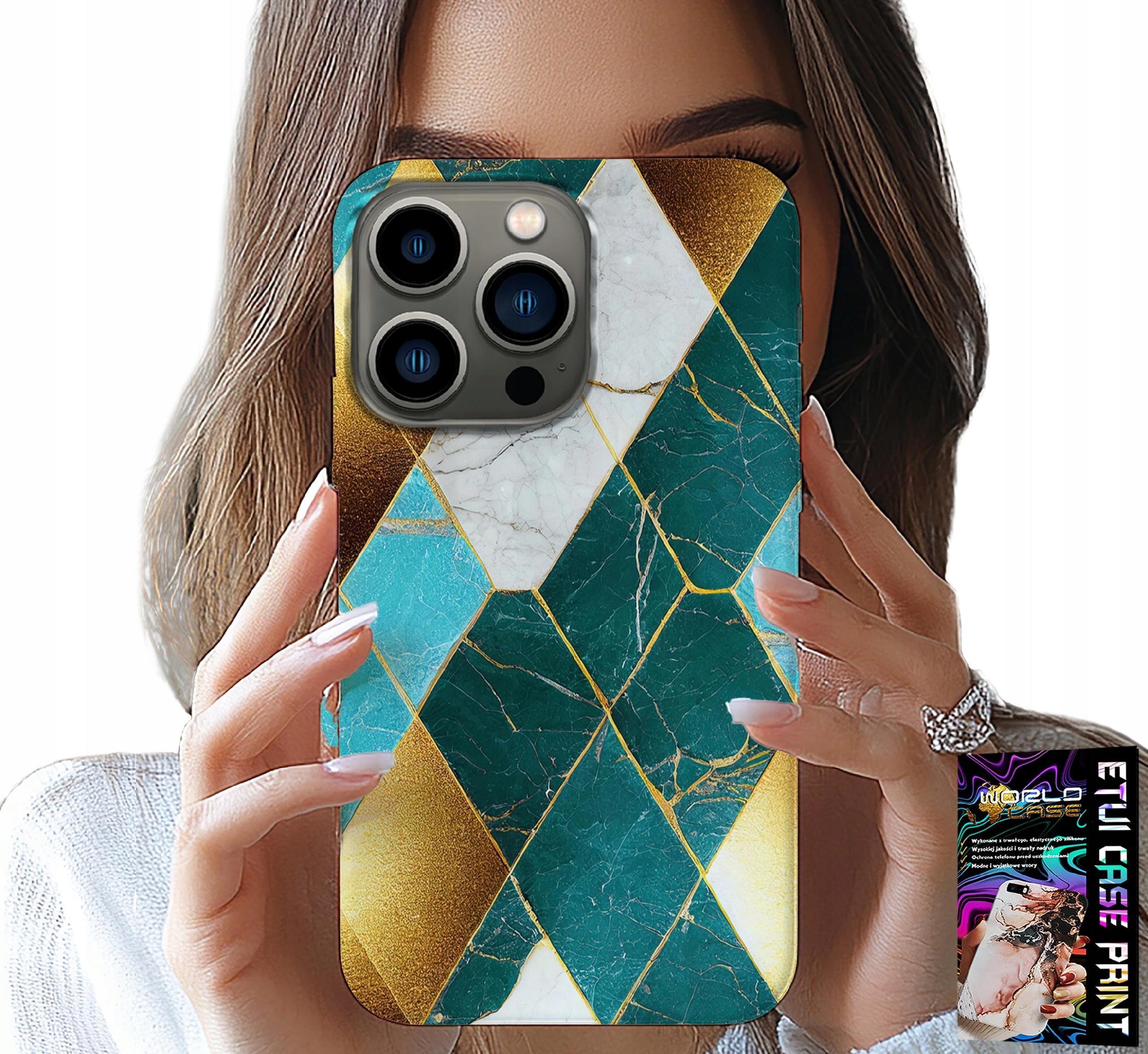 ETUI DO IPHONE 16 PRO MAX - ELEGANCKIE MODNE WZORY CASE + FOLIA