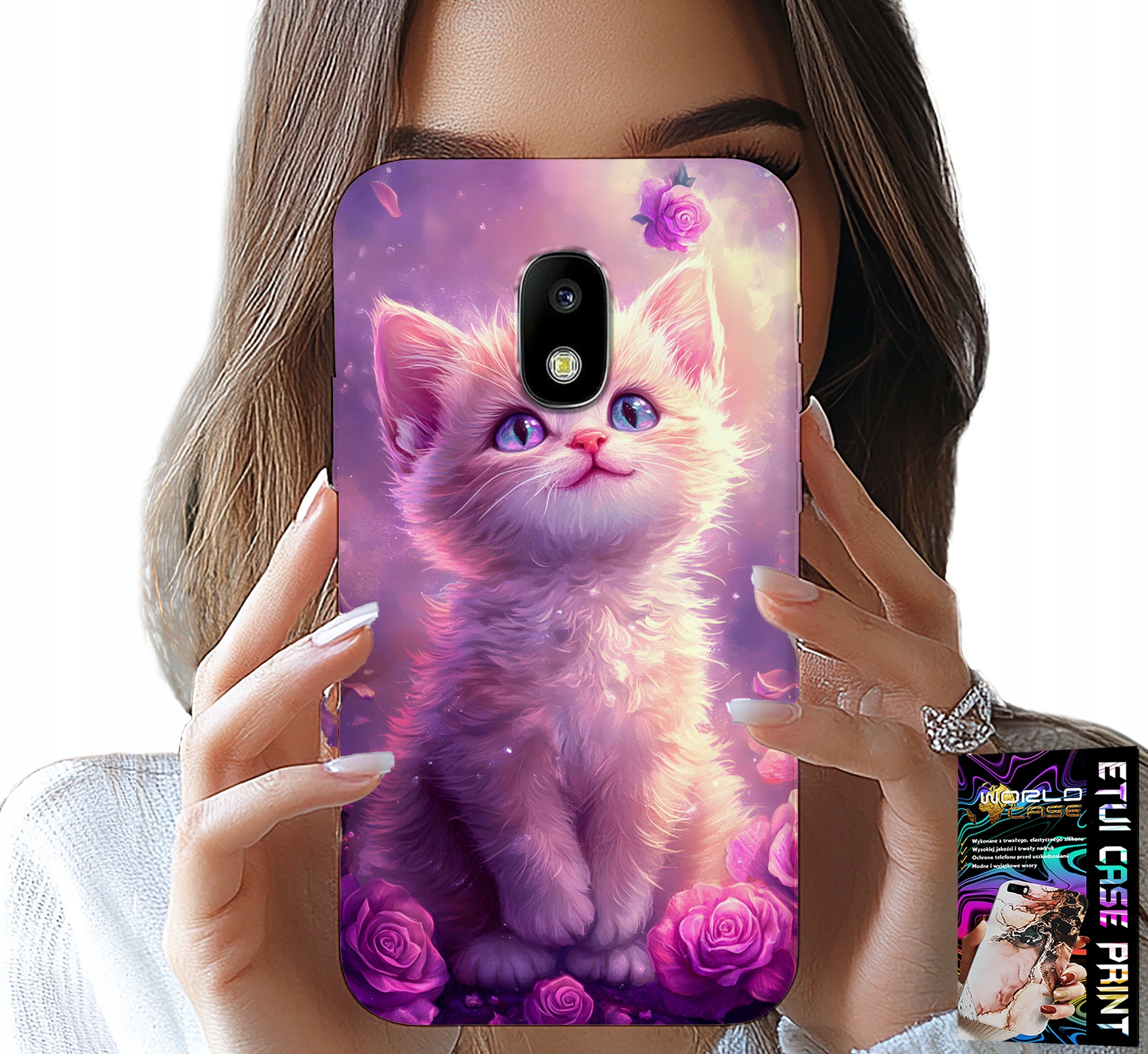 ETUI DO SAMSUNG GALAXY J5 2017 - SŁODKI KOTEK, KOT, WZORY ZE ZWIERZĘTAMI