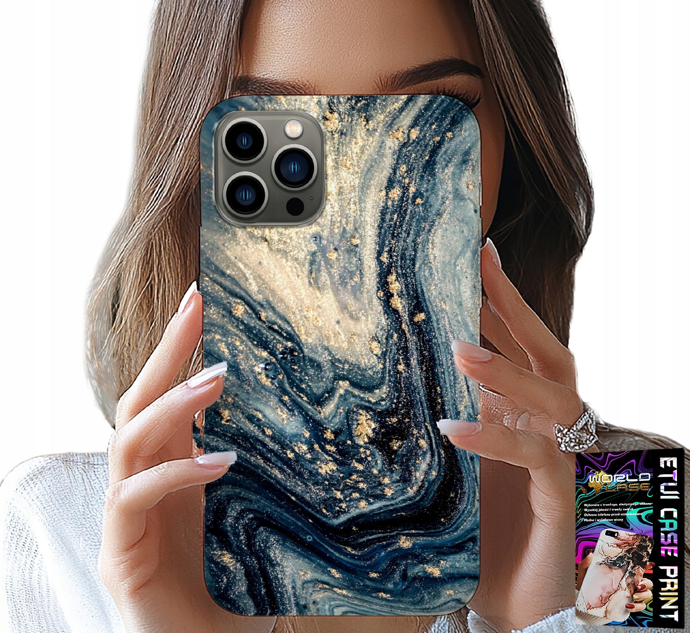 ETUI DO IPHONE 12 PRO MAX - KAMIENNE ELEGANCKIE WZORY OBUDOWA CASE