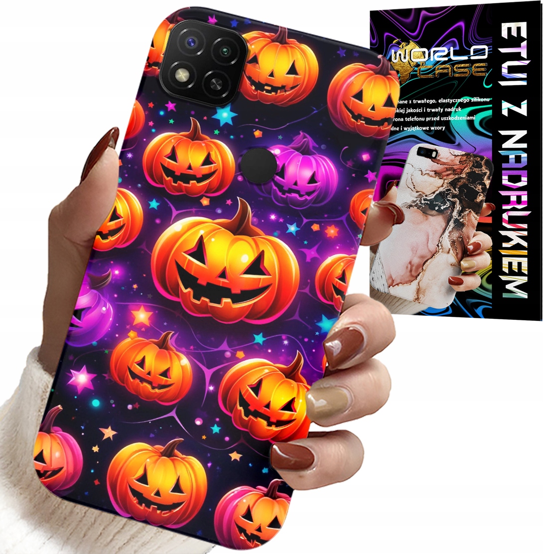 ETUI DO XIAOMI REDMI 9C - HALLOWEEN, SALEM, STRASZNE DYNIE, WZORY