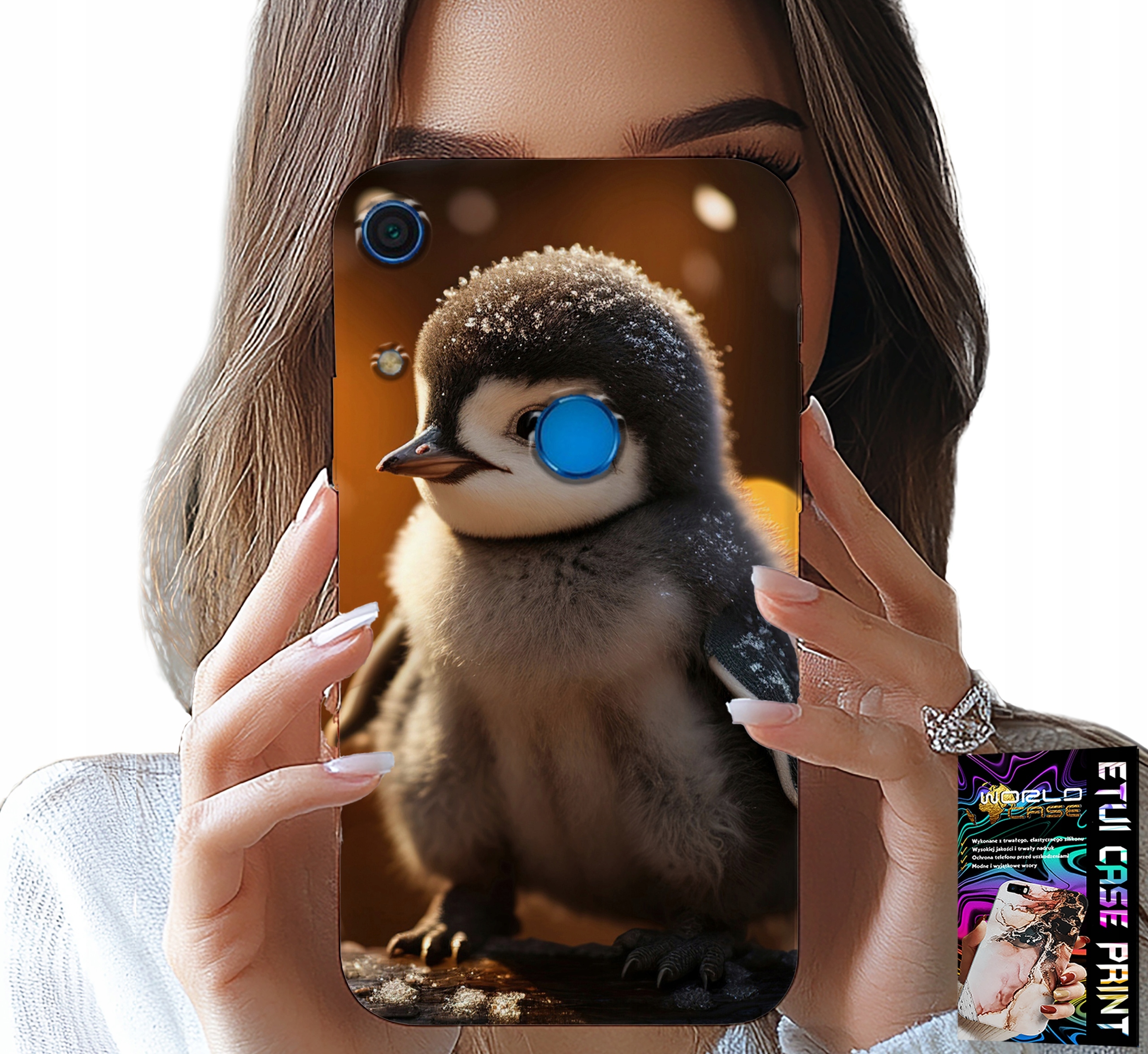 ETUI DO HUAWEI Y6S - SŁODKI PINGWIN, TUPTAK, MADAGASKAR WZORY