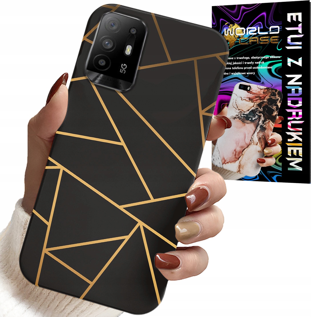 ETUI DO OPPO RENO 5Z / A94 5G - ELEGANCKIE MODNE WZORY OBUDOWA CASE