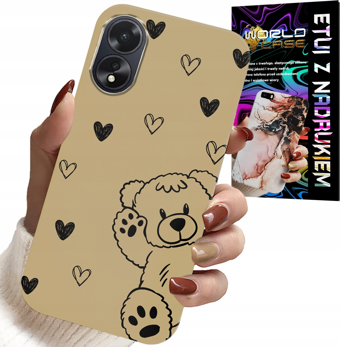 ETUI DO OPPO A38 4G - MIŚ PRO MAXZAK WZORY DLA NAJMŁODSZYCH CASE