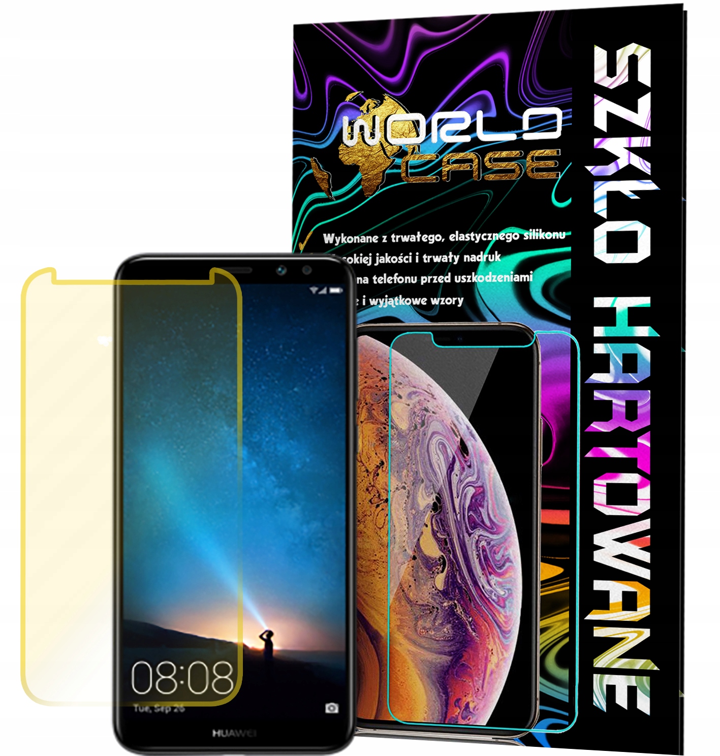 SZKŁO HARTOWANE DO HUAWEI MATE 10 LITE NA EKRAN SZKIEŁKO OCHRONNE