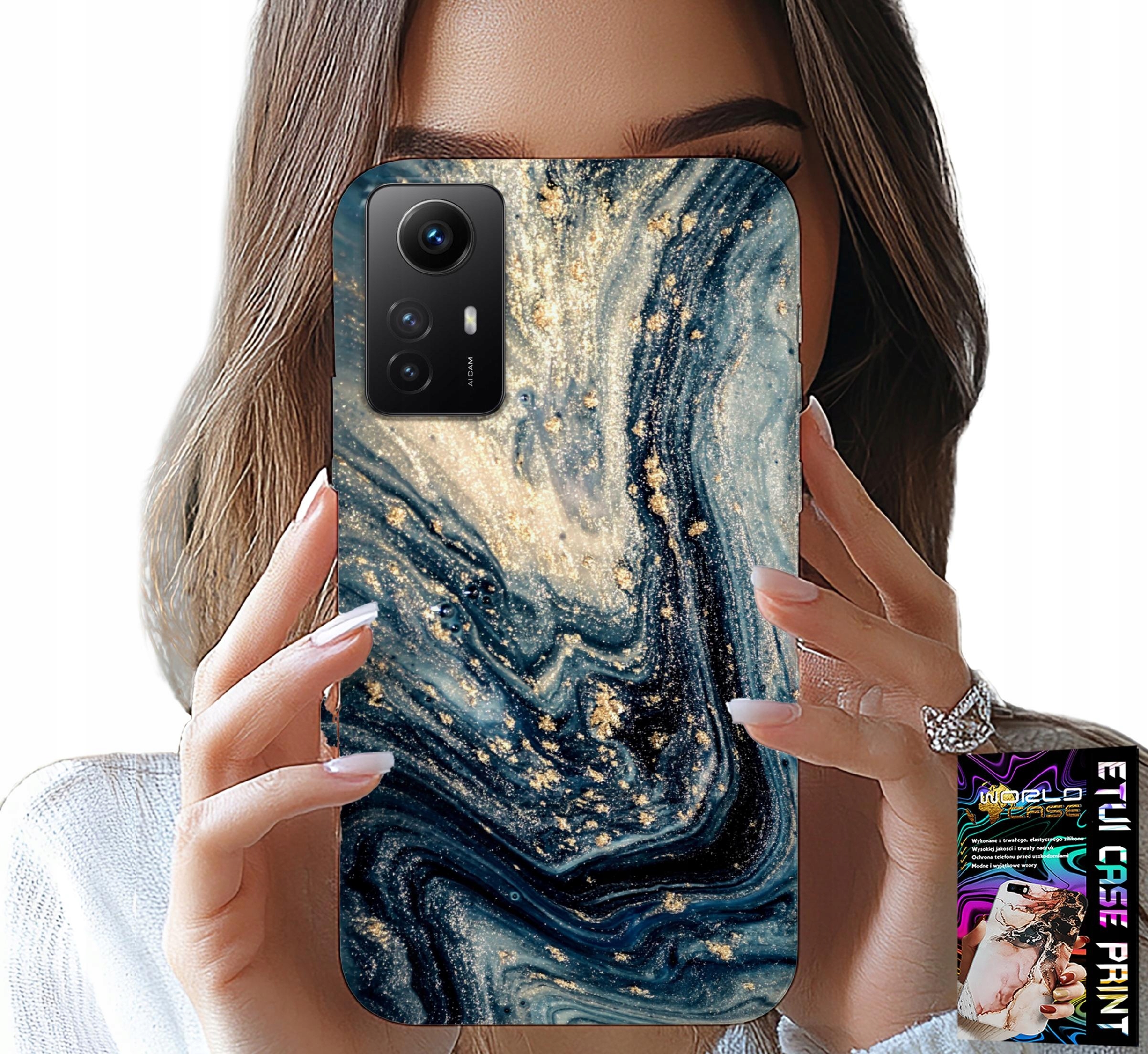 ETUI DO XIAOMI NOTE 12S 4G - KAMIENNE ELEGANCKIE WZORY OBUDOWA CASE