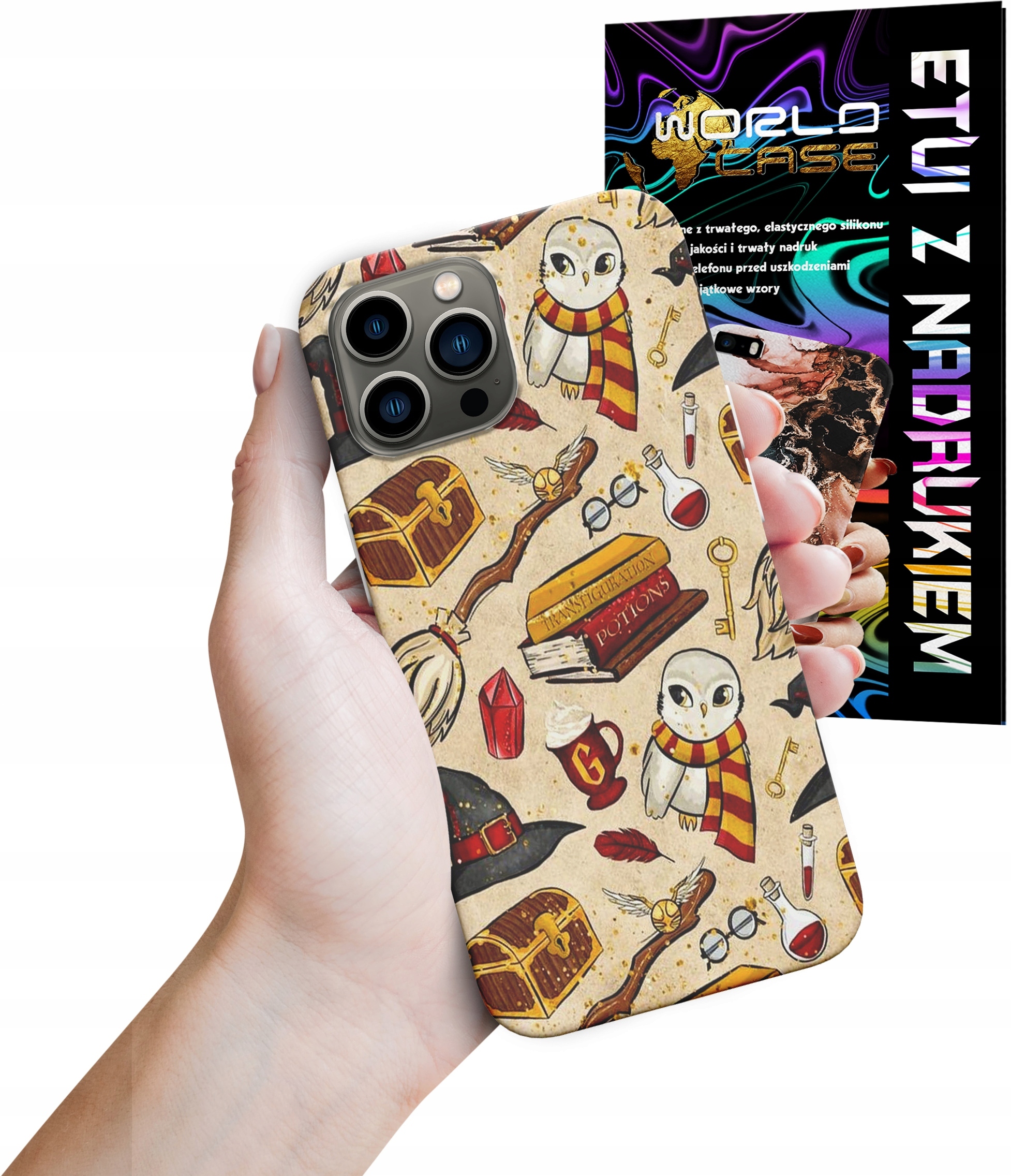 ETUI CASE DO IPHONE 11 PRO MAX - POTTER WZORY WIELE WZORÓW DLA FANA MAGI