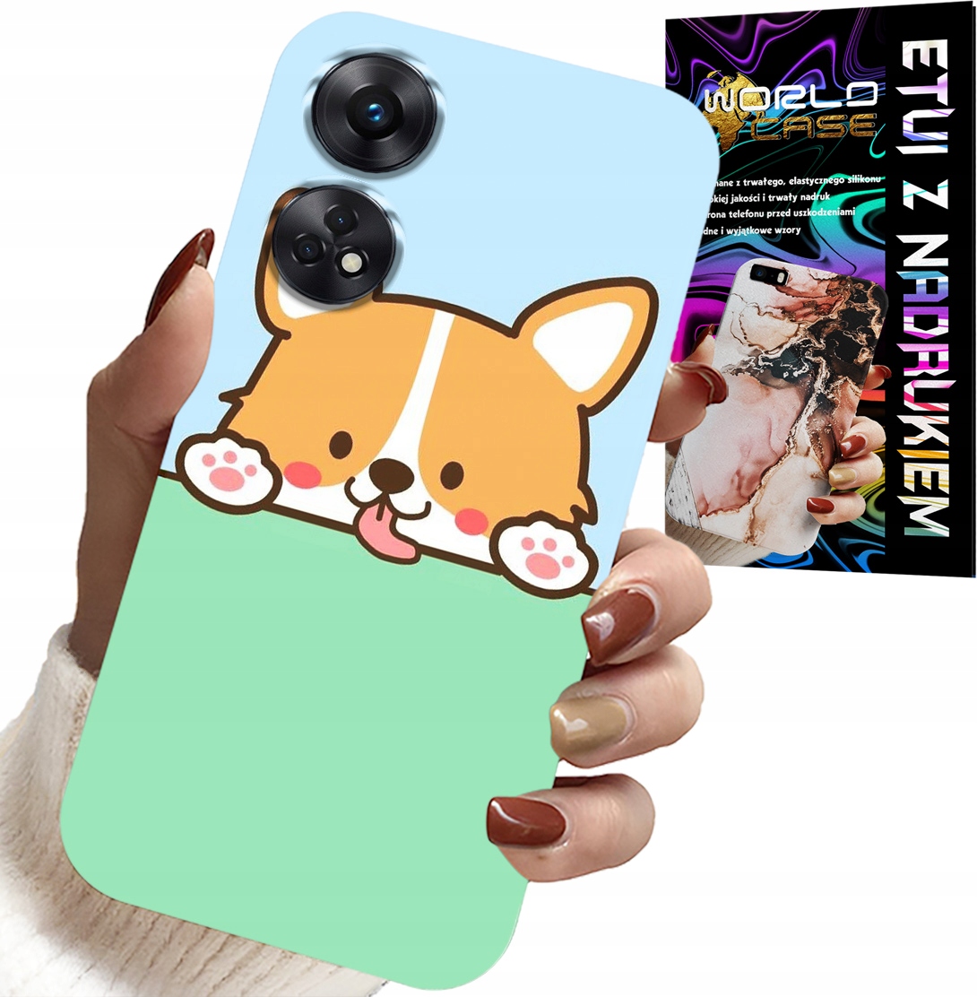 ETUI DO OPPO RENO8 T 4G - SŁODKI PIESEK WZORY Z BAJEK POKROWIEC