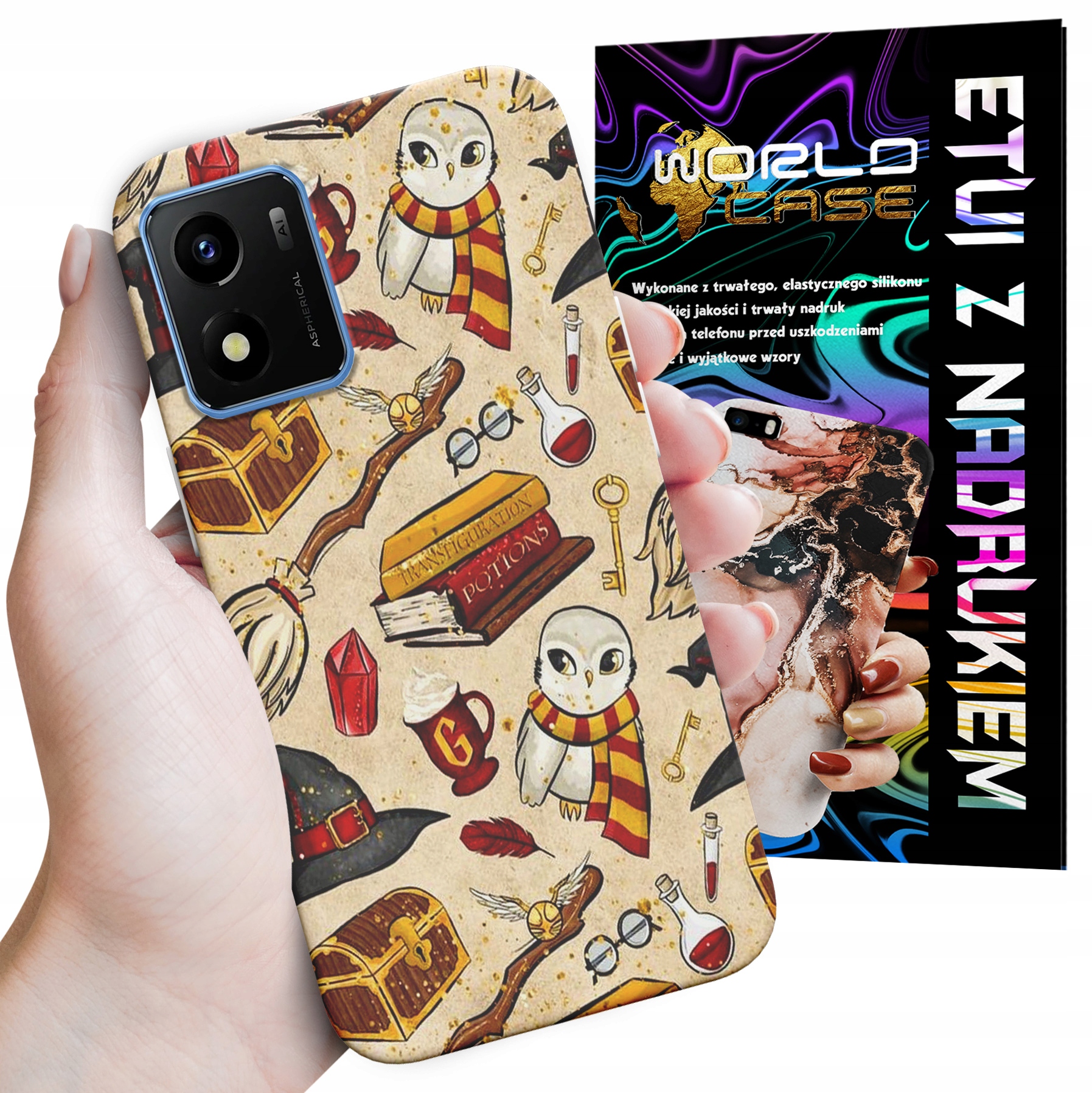 ETUI CASE DO VIVO Y01 - WZORY DLA FANÓW ŚWIATA MAGII