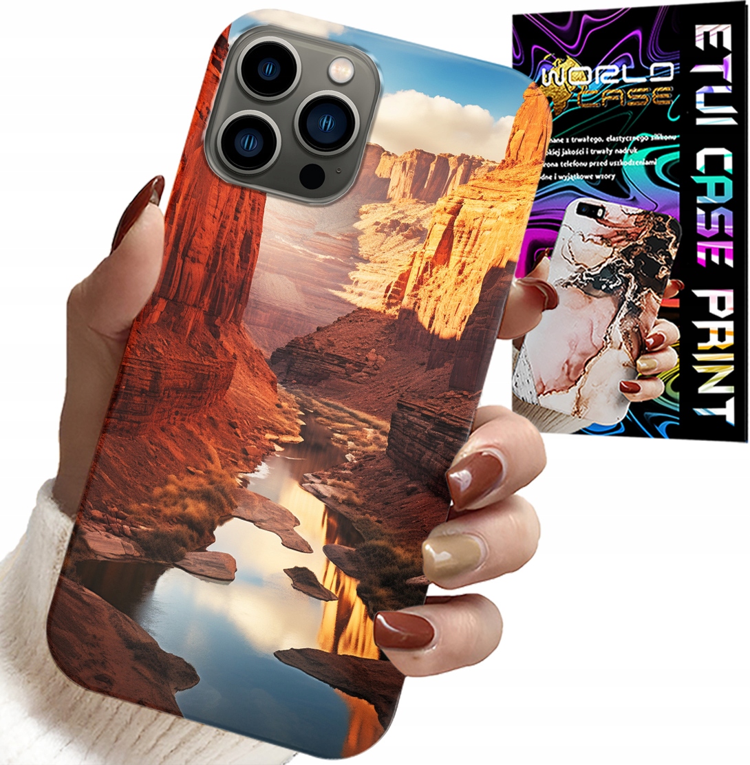 ETUI DO IPHONE 12 PRO - WIELKI KANION PUSTYNIA PIĘKNE WZORY CASE