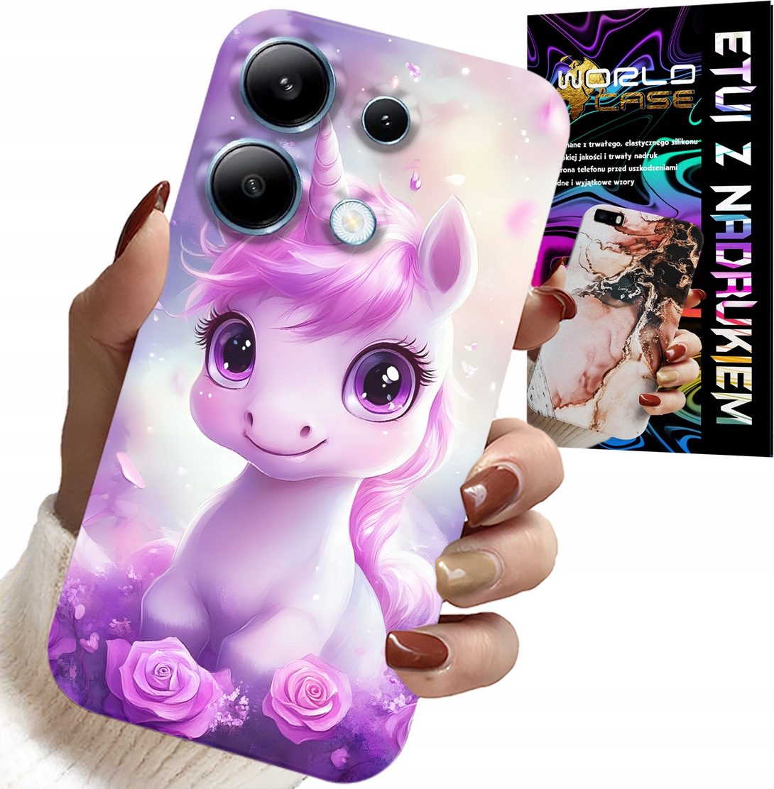 ETUI DO XIAOMI NOTE 13 PRO 4G - SŁODKI JEDNOROŻEC, WZORY DLA DZIECI CASE