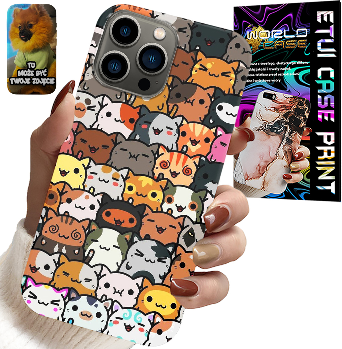 ETUI DO IPHONE 13 PRO - PLECKI W SŁODKIE KOTKI, KOTY, OBUDOWA