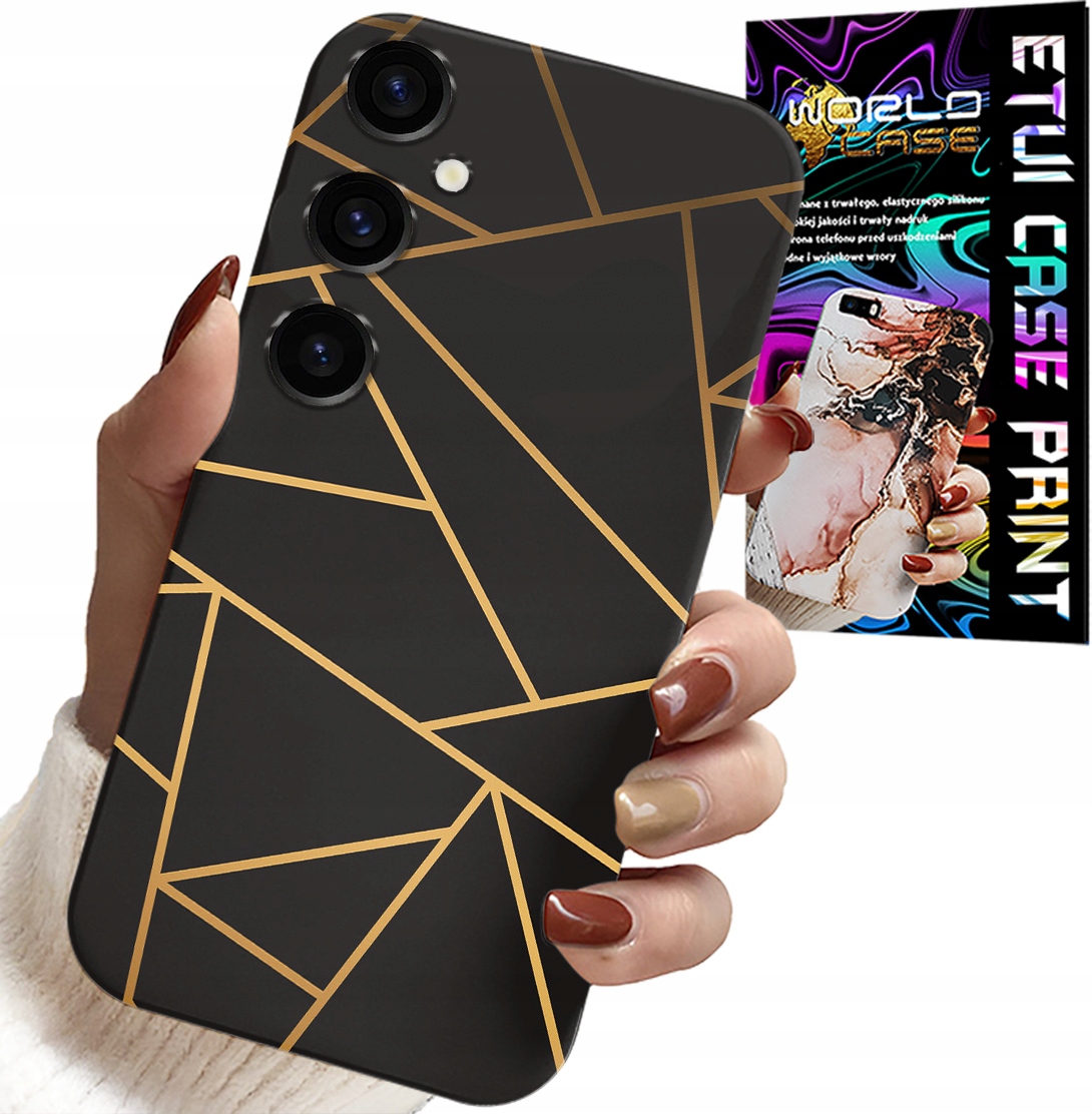 ETUI DO SAMSUNG GALAXY S24 FE - ELEGANCKIE MODNE WZORY OBUDOWA CASE