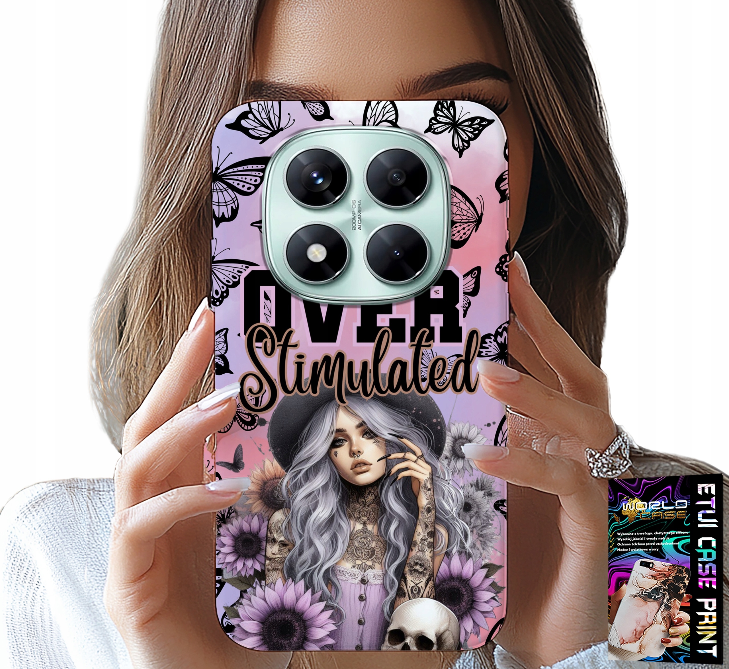 ETUI DO XIAOMI NOTE 14 PRO 5G - OVER STIMULATED, NASTOLETNIE WZORY, CASE