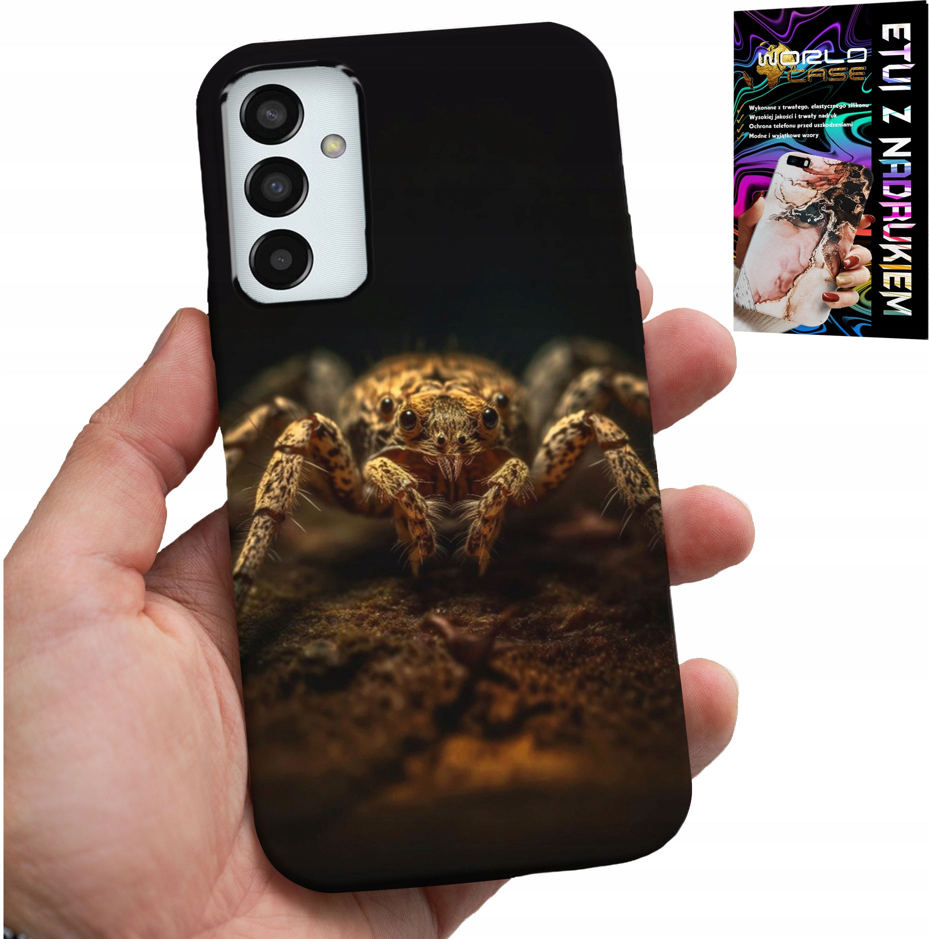 ETUI DO SAMSUNG GALAXY M23 - PAJĄK PTASZNIK PAJĄKI PAJĘCZAKI CASE