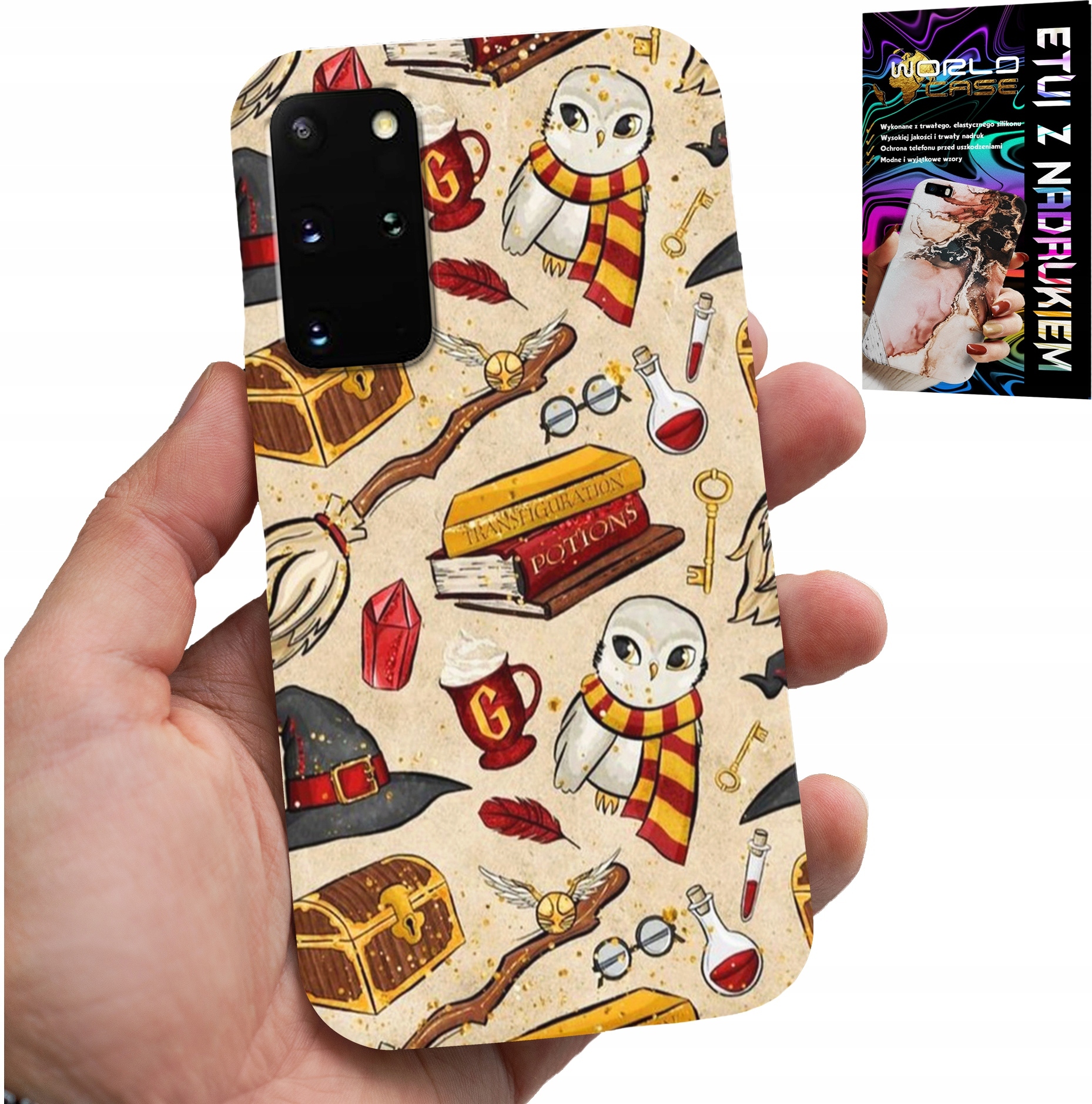 ETUI DO SAMSUNG GALAXY S20 PLUS - CASE DLA FANA MAGII MAGÓW RÓŻDŻKA +FOLIA