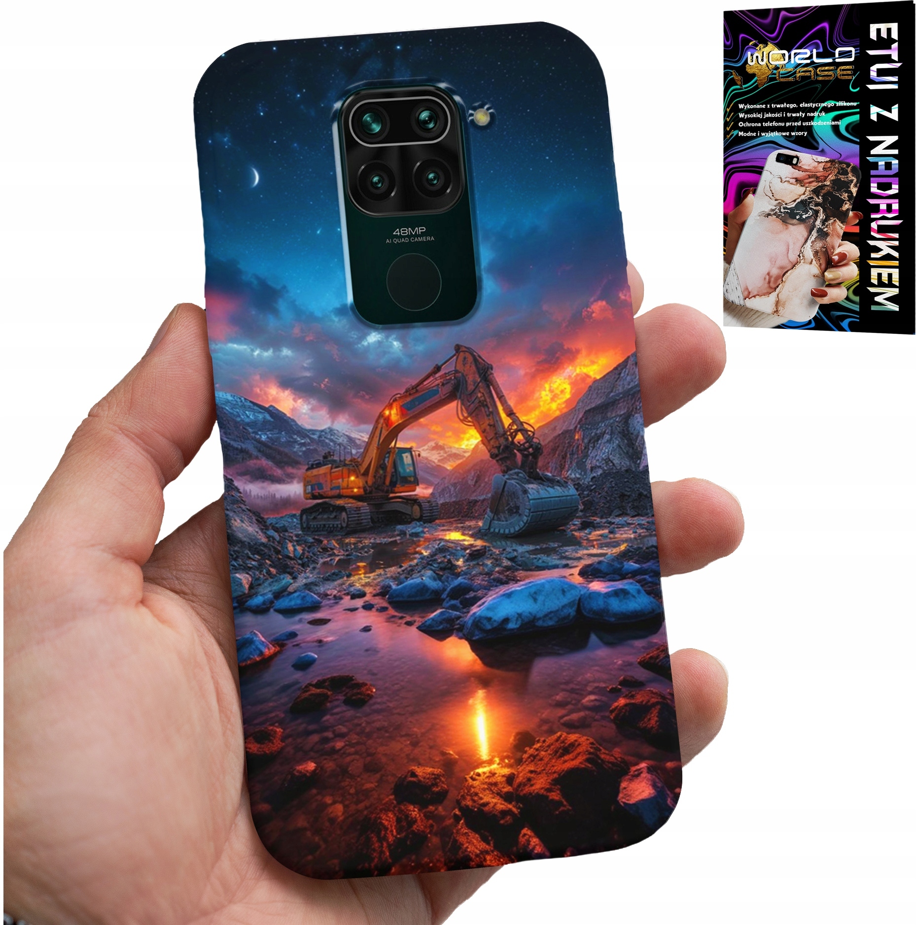 ETUI DO XIAOMI NOTE 9 - TRAKTOR CIĄGNIK ROLNICZY FARMA UPRAWA