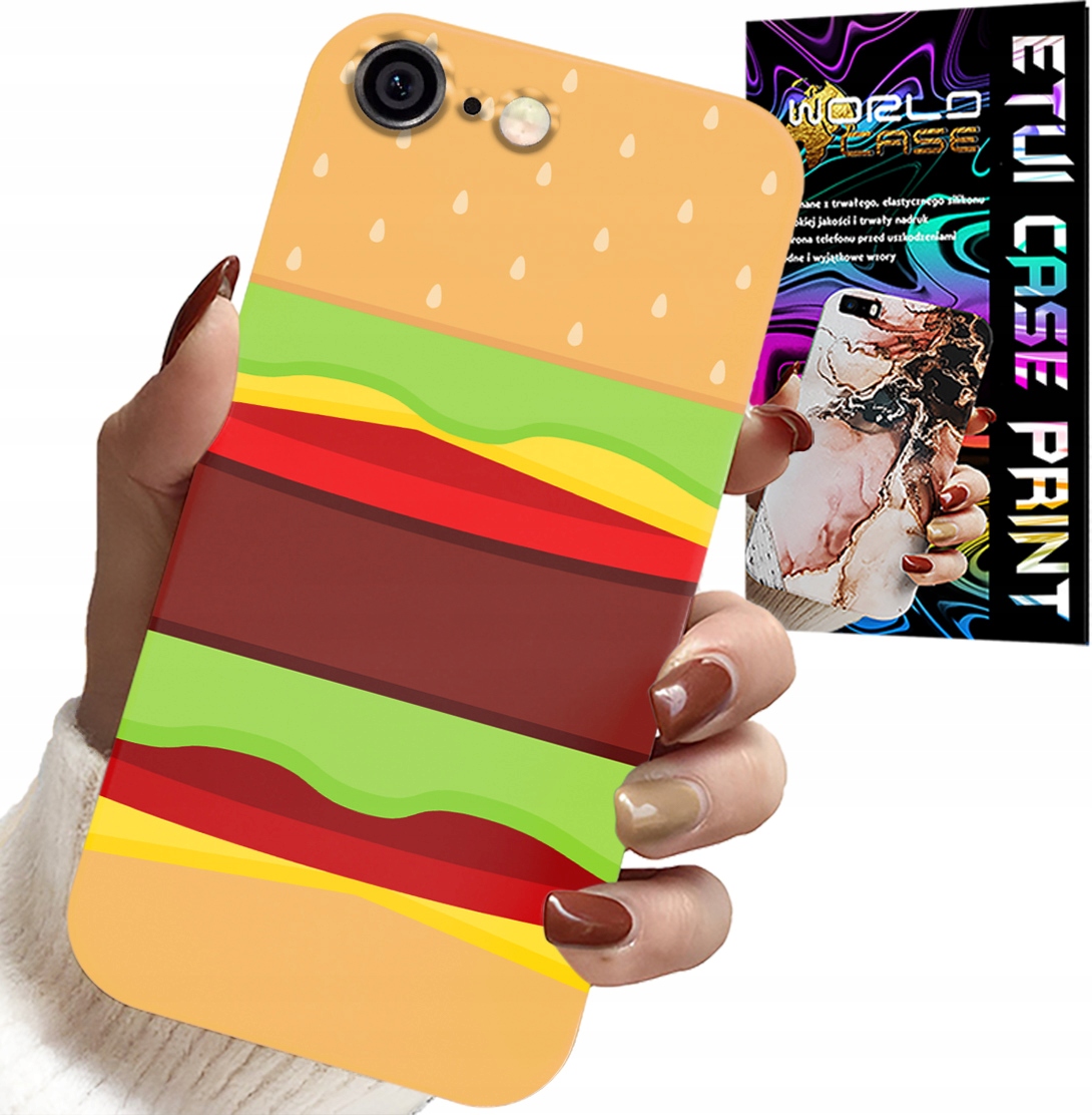 ETUI DO IPHONE 6 / 6S - CASE BURGER CHEESEBURGER OBUDOWA PREZENT