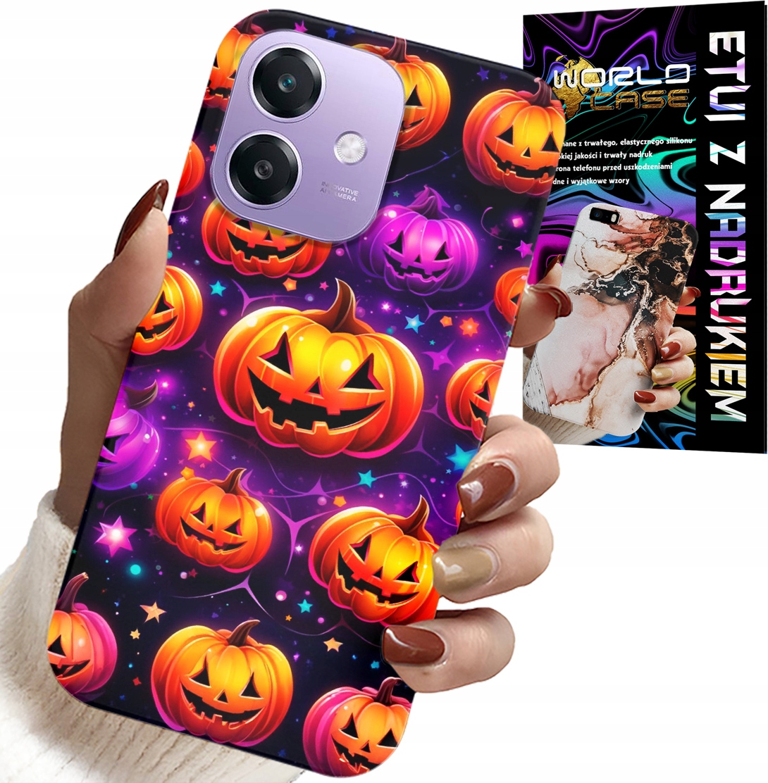 ETUI DO OPPO A60 5G - HALLOWEEN, SALEM, STRASZNE DYNIE, WZORY