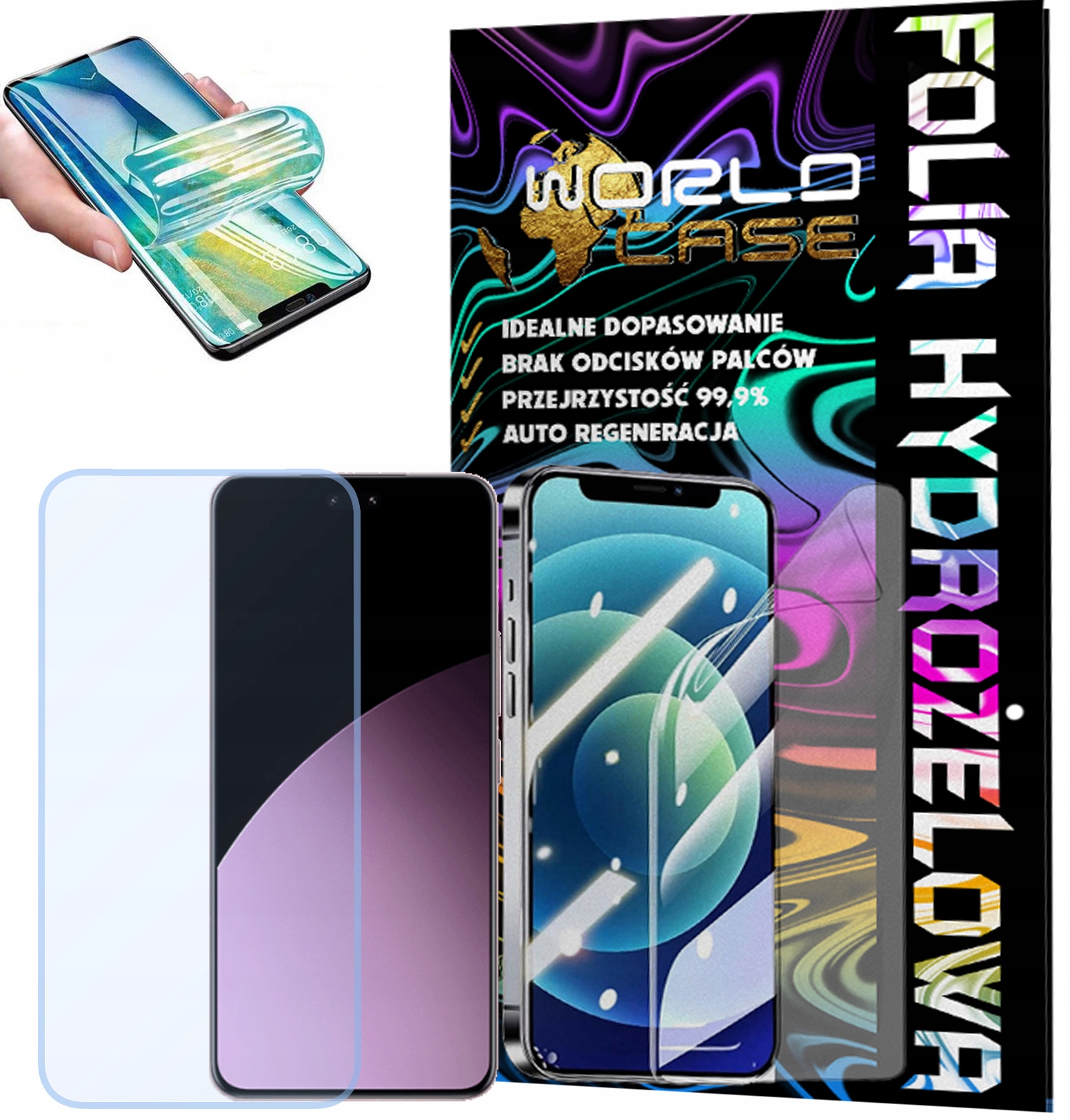 FOLIA HYDROŻELOWA OCHRONNA DO XIAOMI CIVI NA EKRAN MOCNA WYTRZYMAŁA