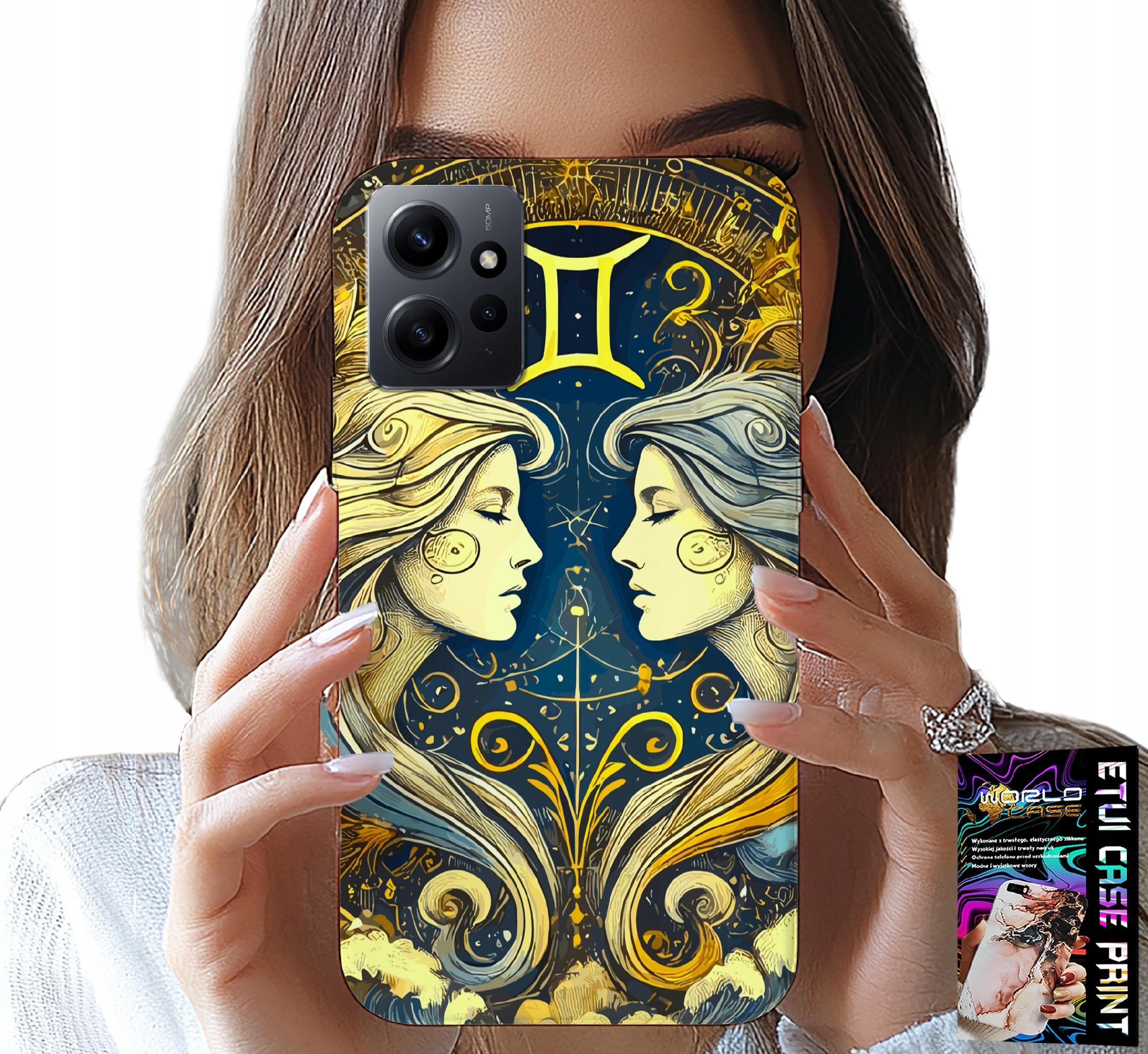 ETUI DO XIAOMI NOTE 12 4G - ZNAK ZODIAKU, BLIŹNIĘTA ASTRONOMIA CASE