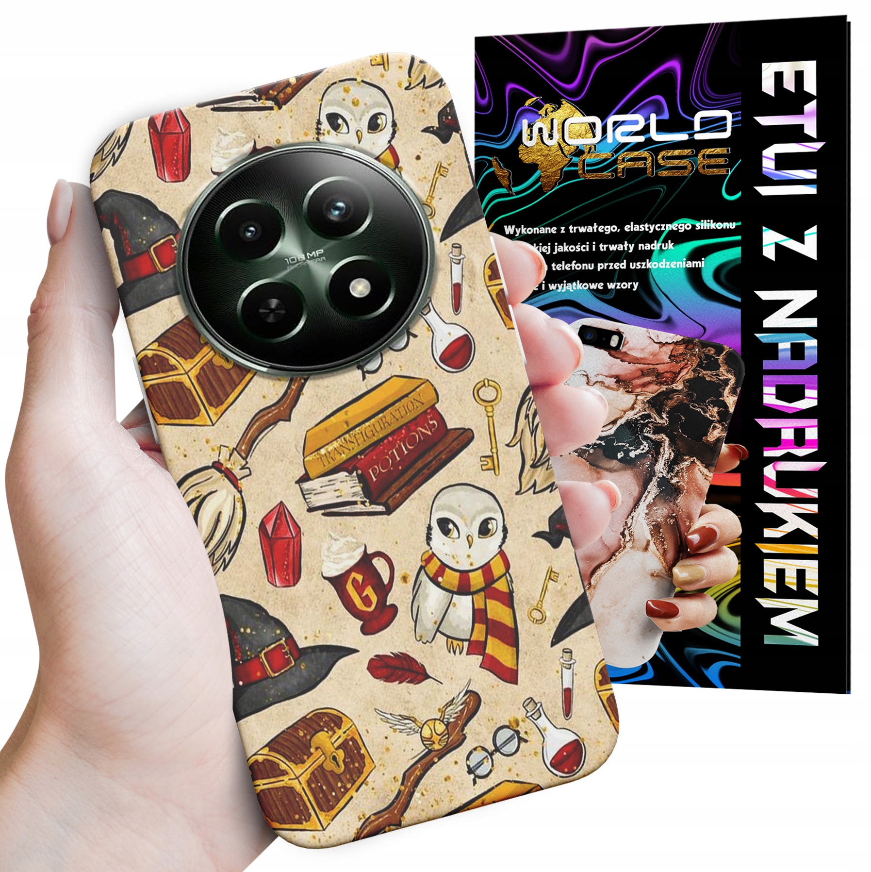 ETUI CASE DO REALME 12 5G - WZORY DLA FANÓW ŚWIATA MAGII