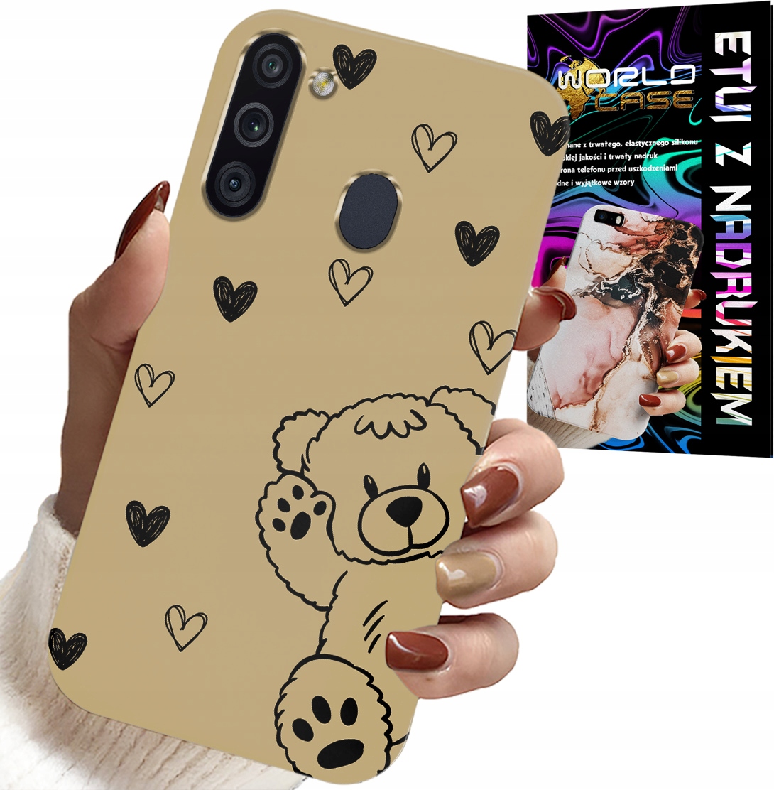 ETUI DO SAMSUNG GALAXY A21 - MIŚ PRO MAXZAK WZORY DLA NAJMŁODSZYCH CASE