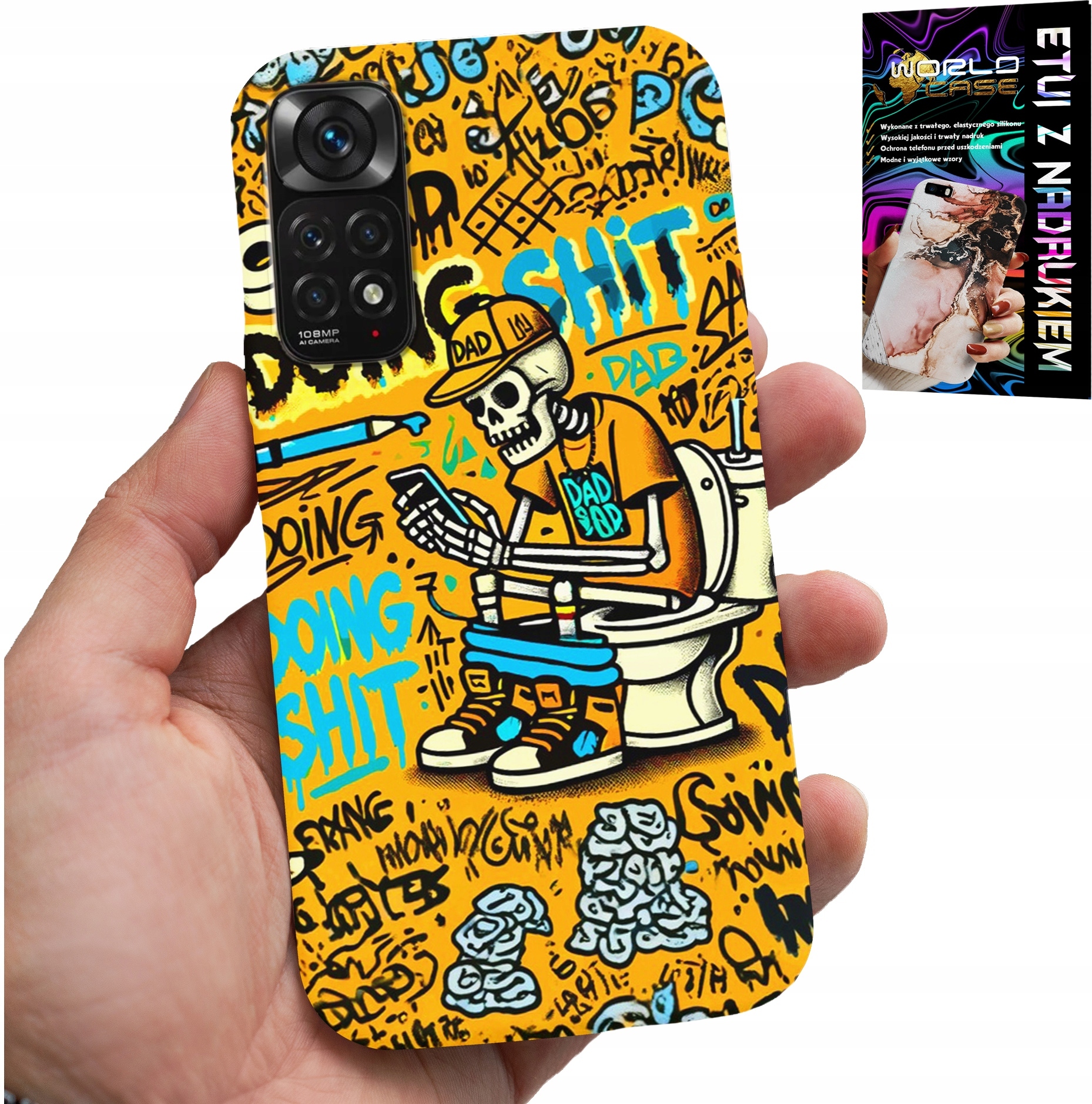 ETUI DO XIAOMI NOTE 11 PRO - DOING SHIT KOŚCIOTRUP NA KIBLU CASE