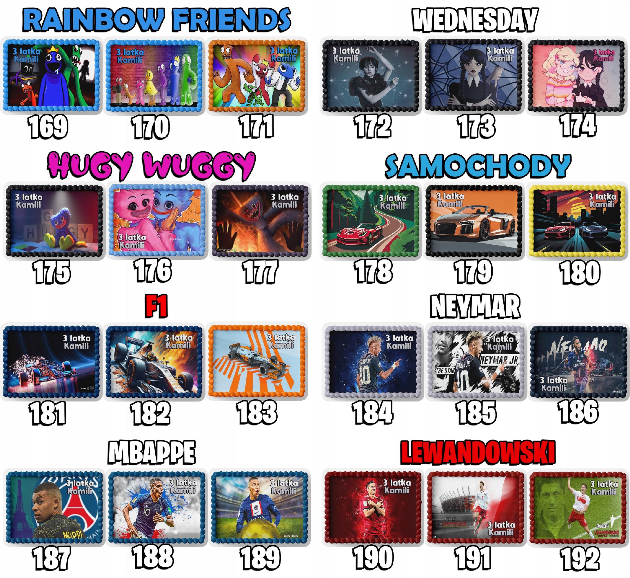 PROSTOKĄTNY OPŁATEK NA TORT A4 20x29CM - DRAGON BALL + IMIĘ