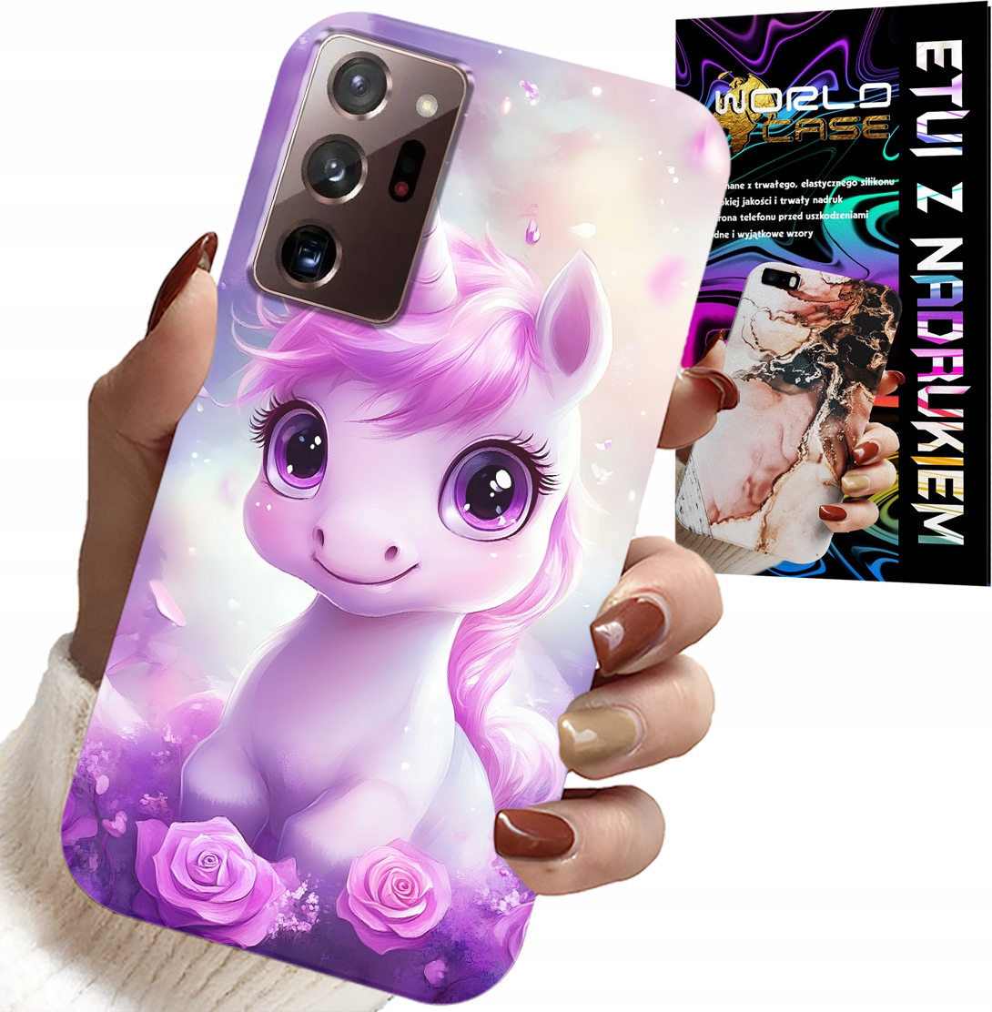 ETUI DO SAMSUNG NOTE 20 ULTRA - SŁODKI JEDNOROŻEC, WZORY DLA DZIECI CASE