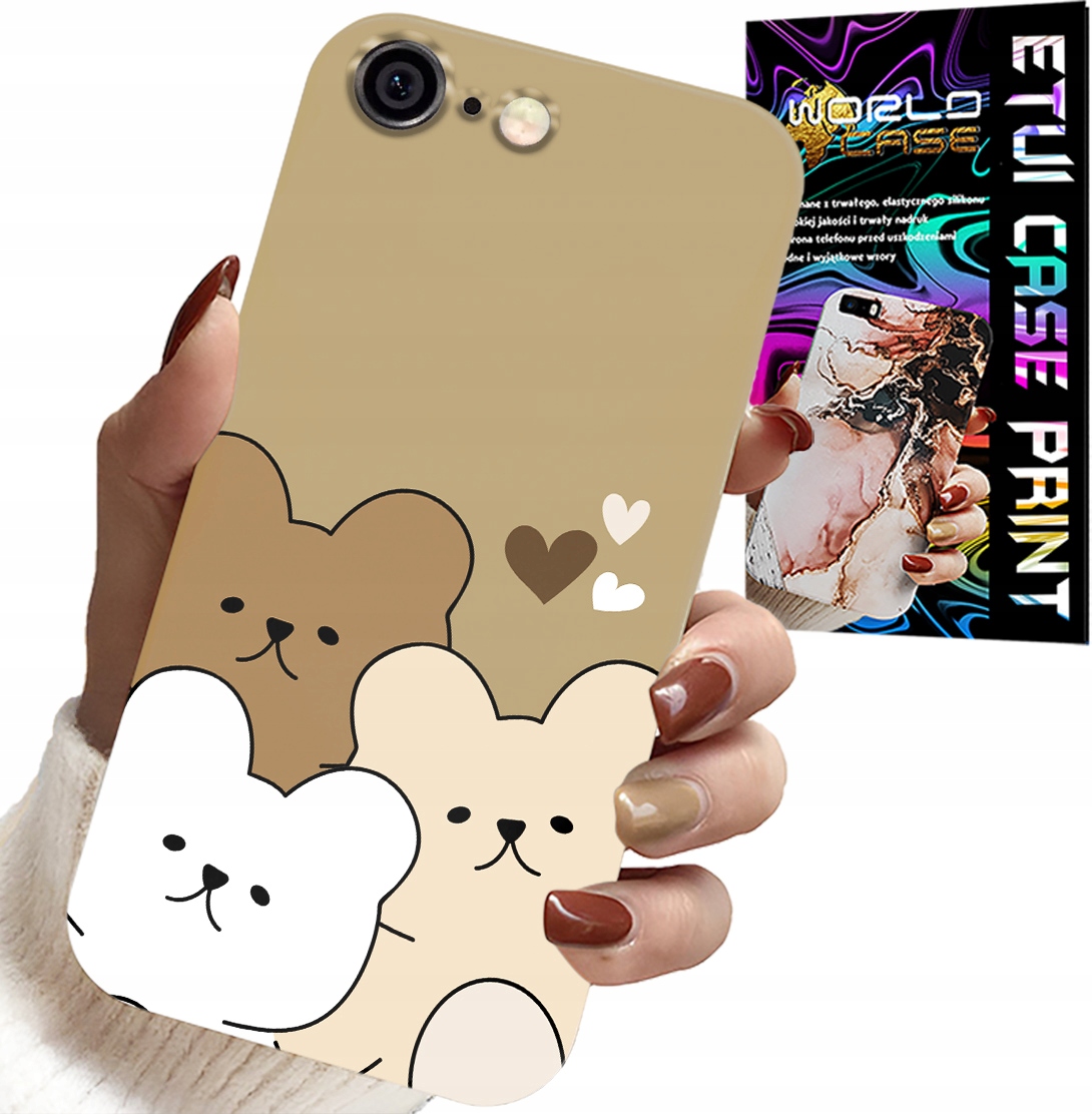 ETUI DO IPHONE 6 / 6S - MIŚ, MISIE WZORY DLA NAJMŁODSZYCH DZIECI