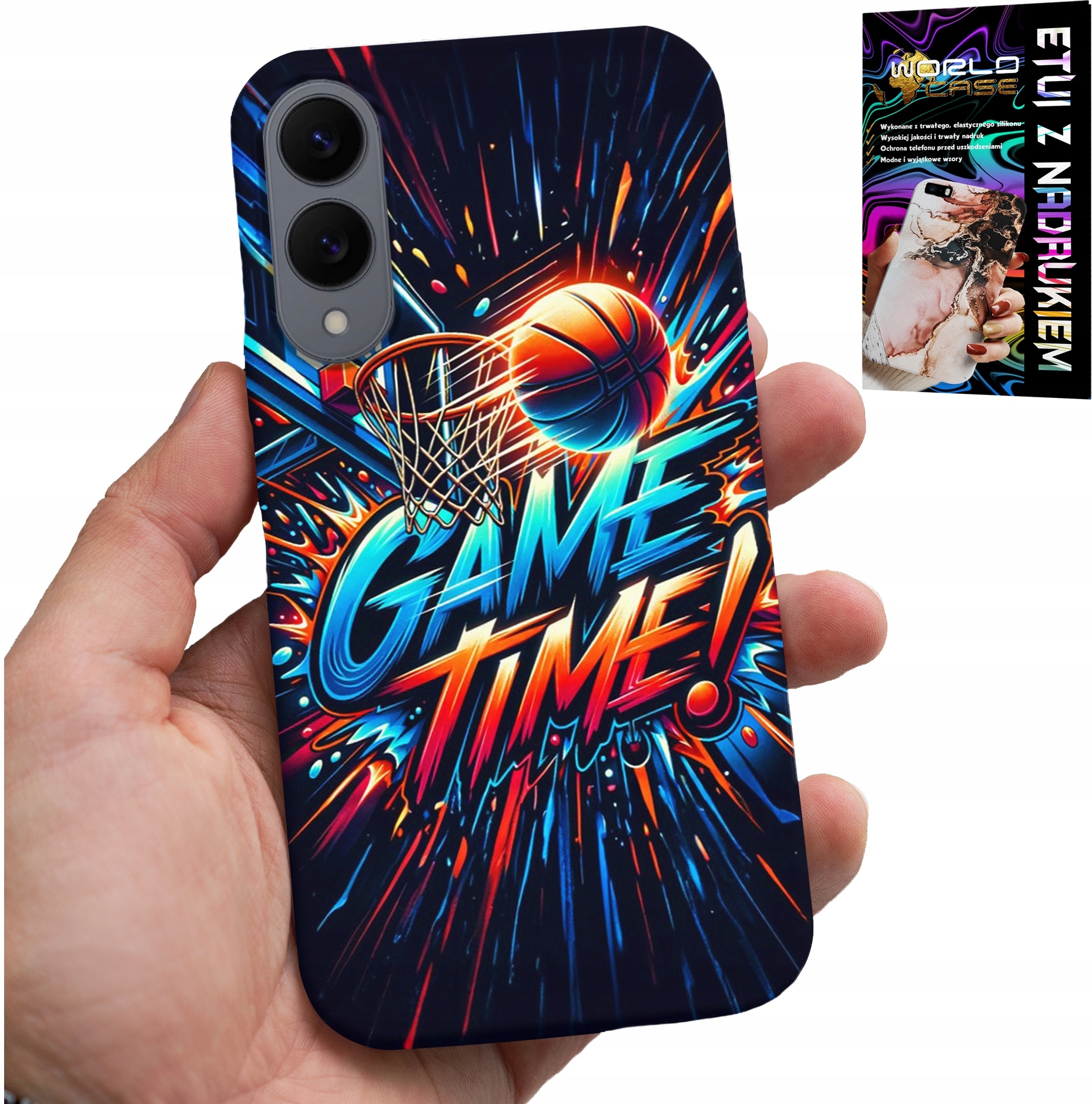 ETUI DO SAMSUNG GALAXY S25 EDGE - KOSZYKÓWKA NBA FAN 23 GAME TIME, OBUDOWA