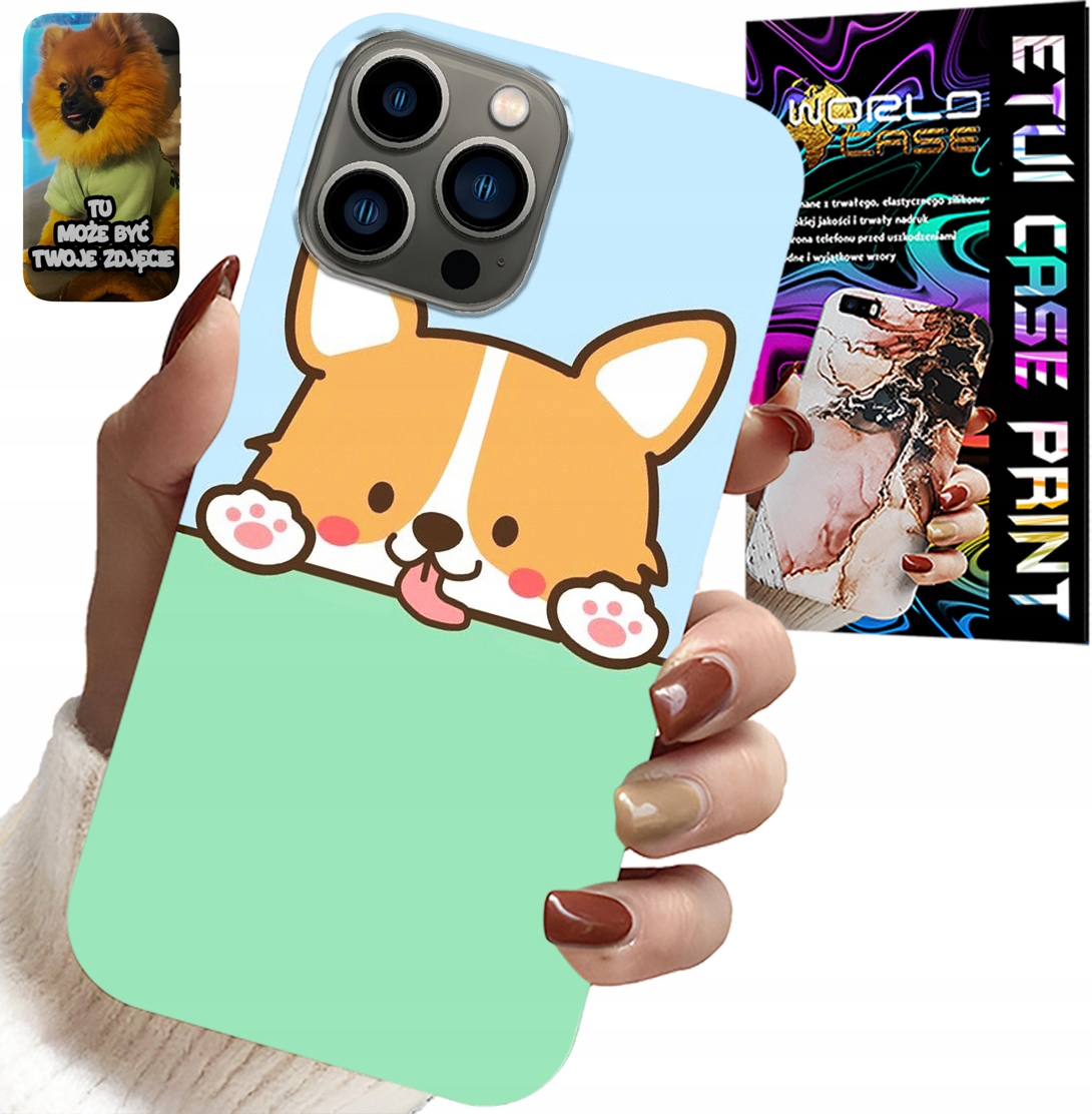 ETUI DO IPHONE 13 PRO - SŁODKI PIESEK WZORY Z BAJEK POKROWIEC