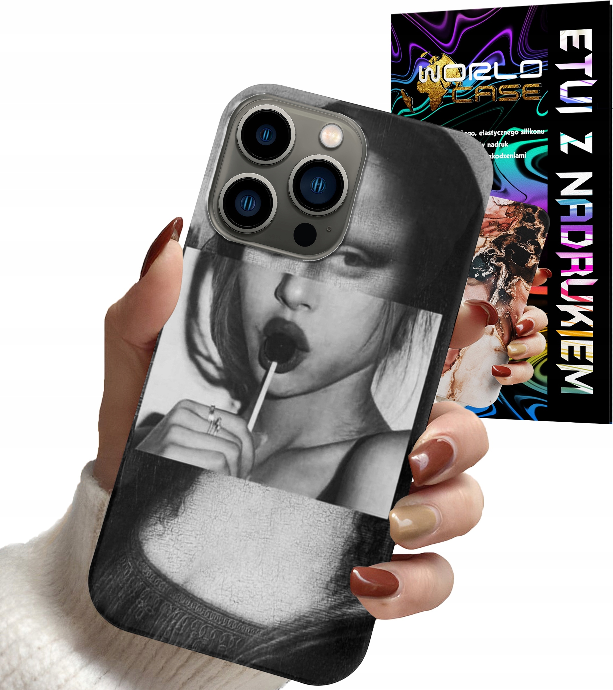ETUI CASE DO IPHONE 11 PRO MAX - MONA LISA WZORY DLA KOBIET PLECKI OBUDOWA