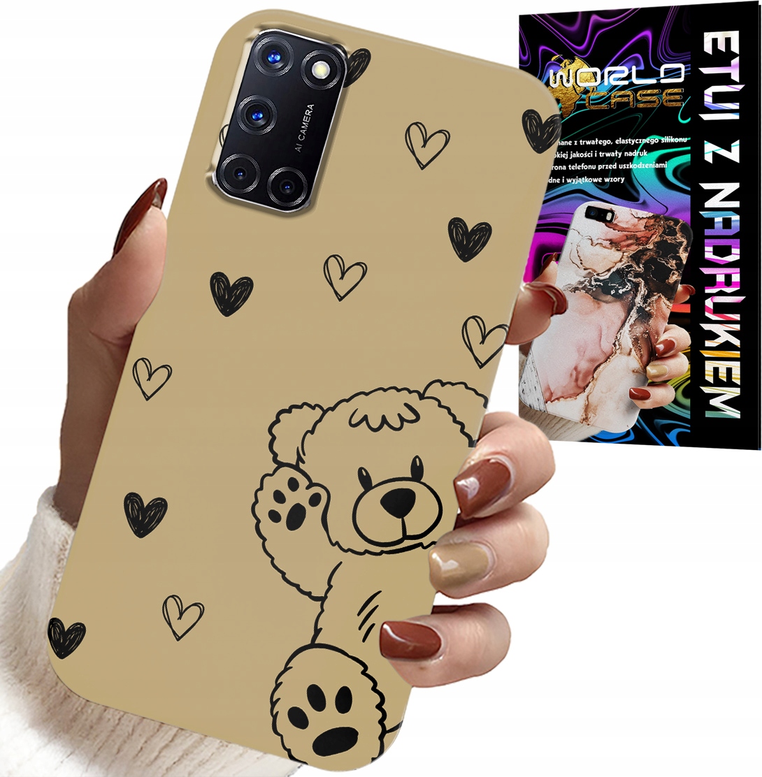 ETUI DO OPPO A52 - MIŚ PRO MAXZAK WZORY DLA NAJMŁODSZYCH CASE