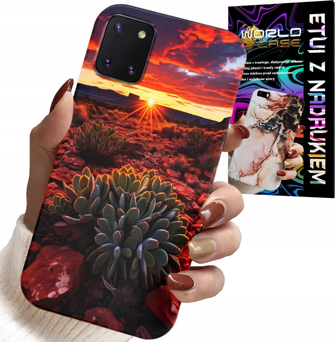 ETUI DO SAMSUNG GALAXY A81 - MEKSYKAŃSKA PUSTYNIA WIDOKI CASE + SZKŁO