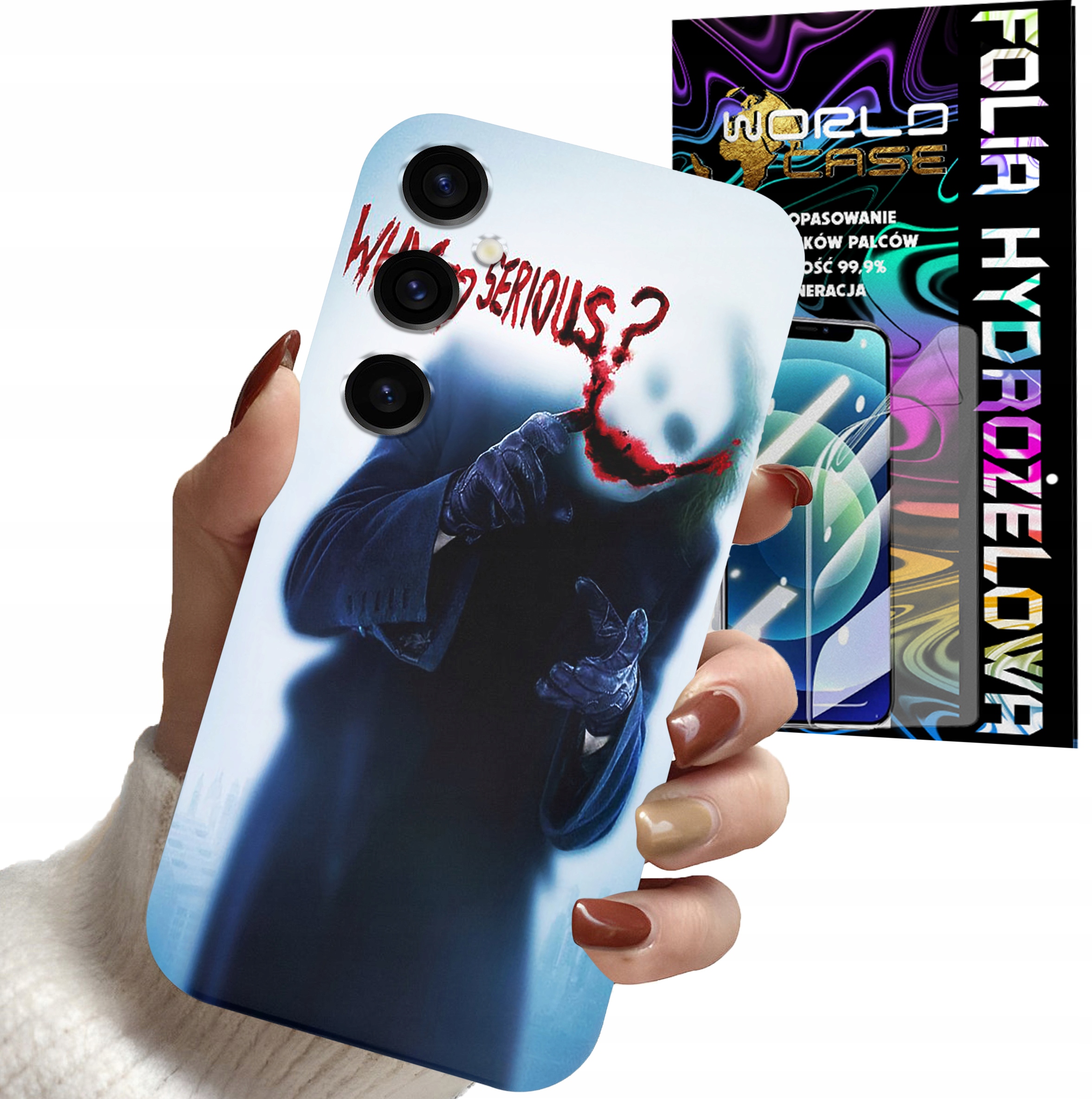 ETUI CASE DO SAMSUNG A24 4G - JOKER FILMY SERIALE OBUDOWA + FOLIA