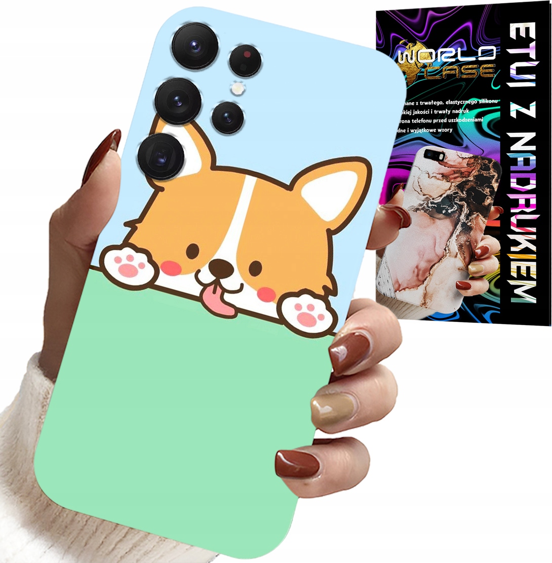 ETUI DO SAMSUNG GALAXY S24 ULTRA - SŁODKI PIESEK WZORY Z BAJEK POKROWIEC