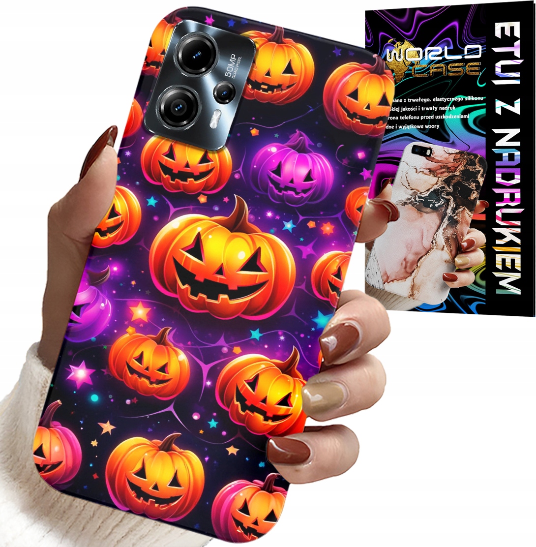 ETUI DO MOTOROLA G13 / G23 - HALLOWEEN, SALEM, STRASZNE DYNIE, WZORY