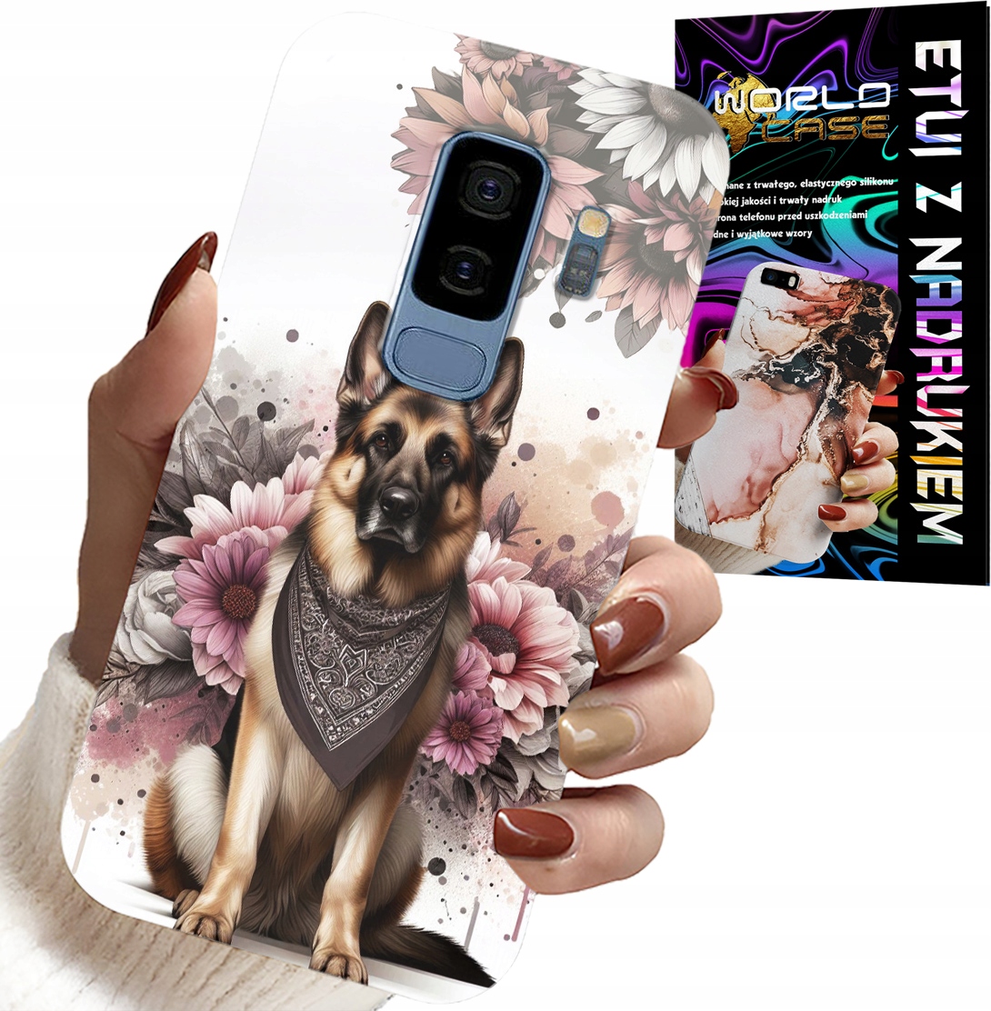 ETUI DO SAMSUNG GALAXY S9 PLUS - OWCZAREK NIEMIECKI RASY PSÓW PSY CASE